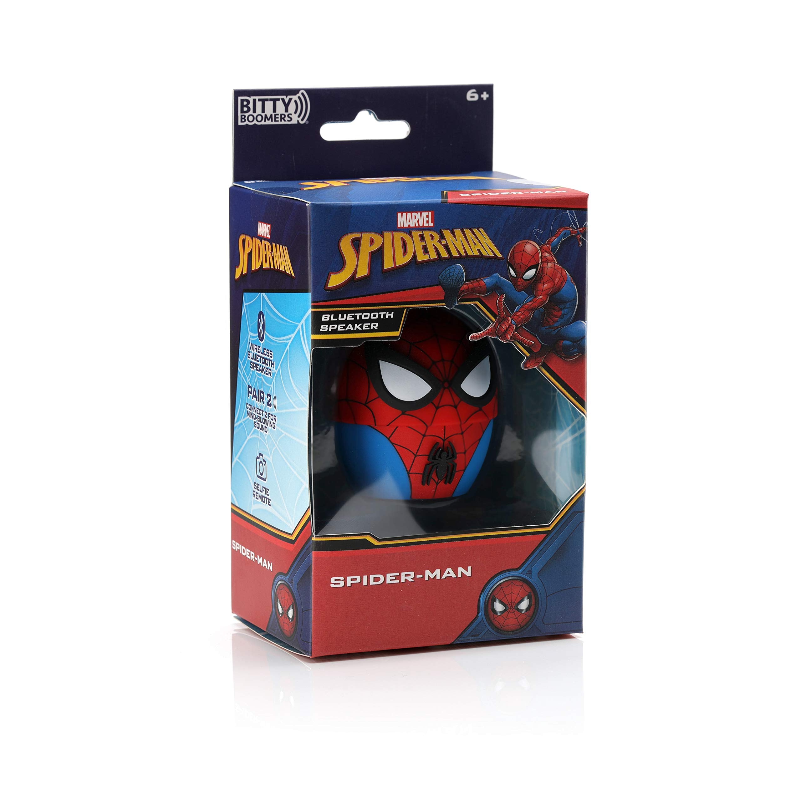 Bitty Boomers Marvel: Spider Man   Mini Bluetooth Speaker