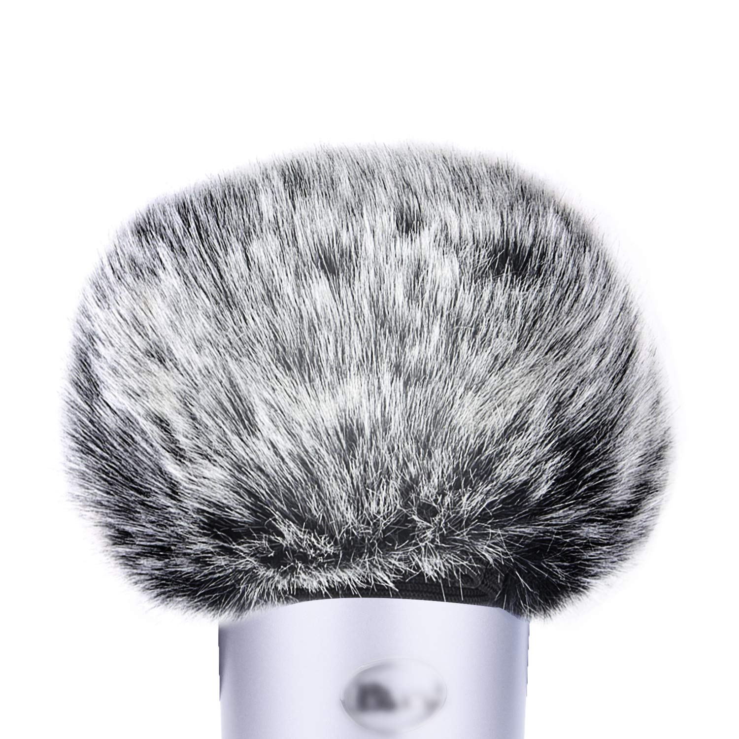 Sunmns Furry Windscreen Wind Cover Compatible With Blue Yeti Microphone
