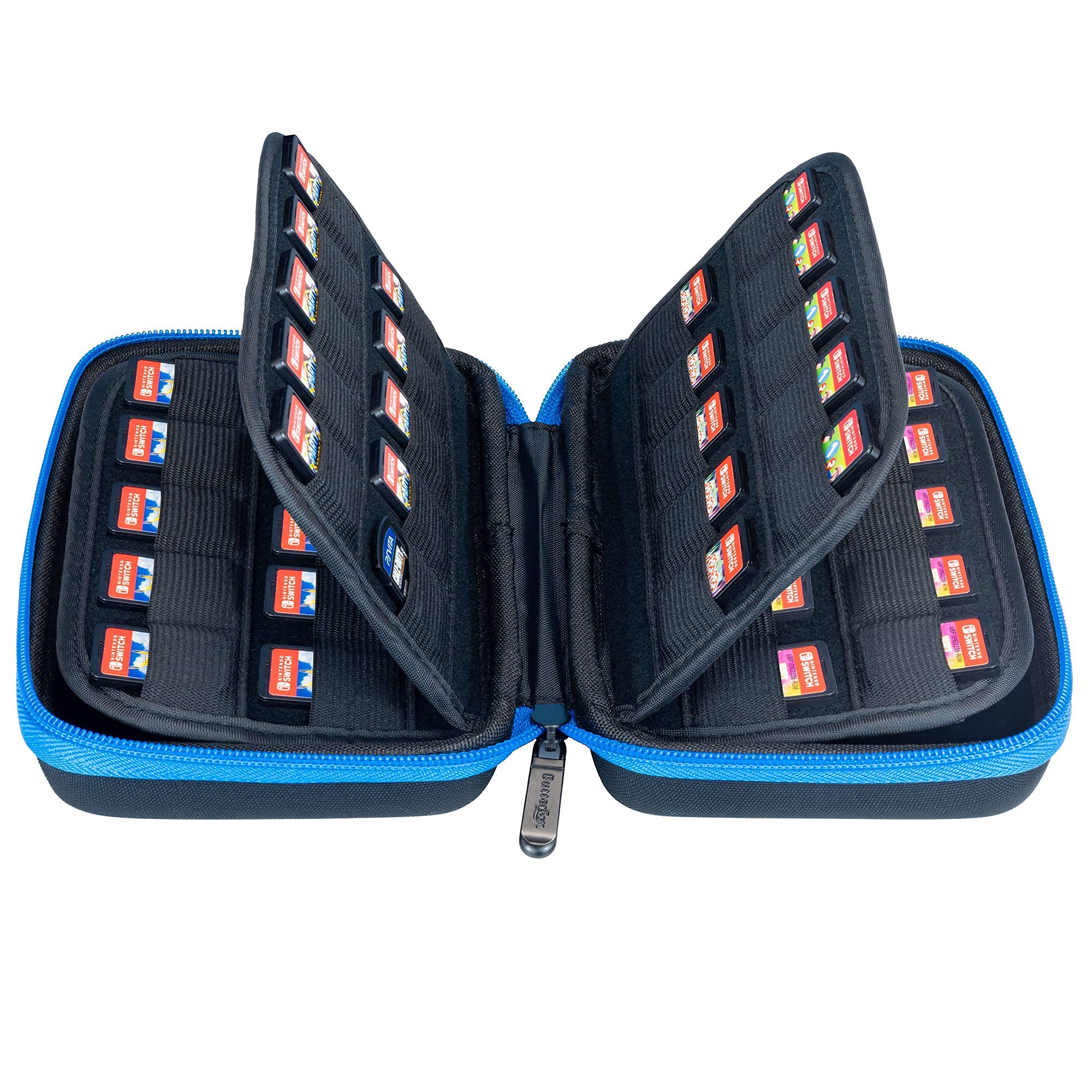 Butterfox 45 Switch Game Case For Nintendo Switch, Switch Game Card Storage Holder Or Ps Vita Or Sd Memory Card Case (45 Game +
