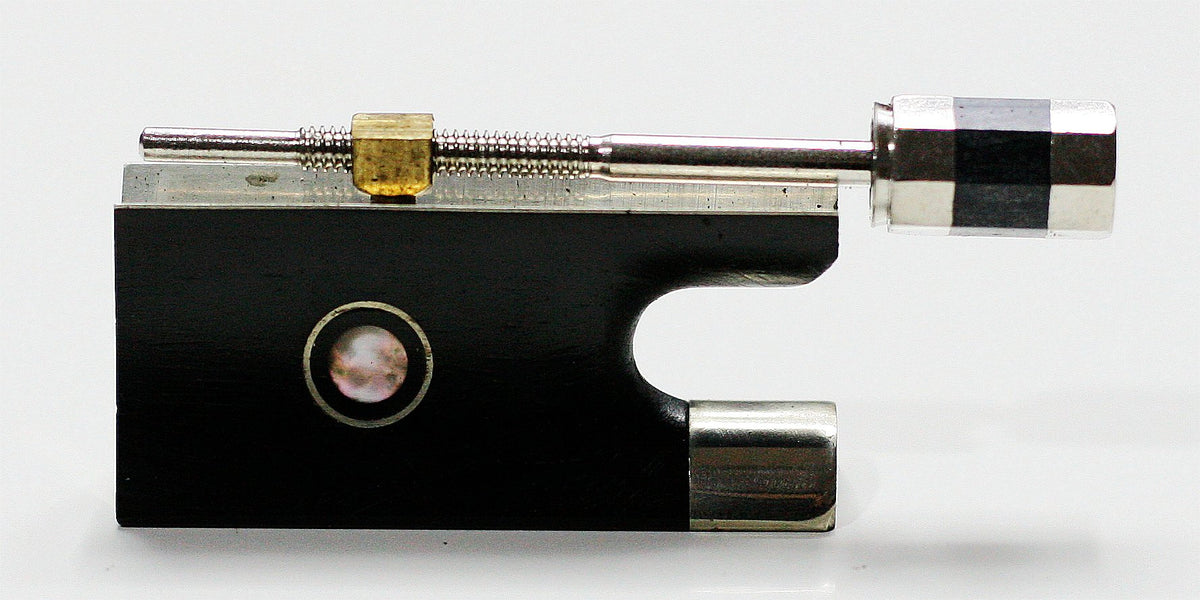 Full Size Violin Bow Ebony Frog And Screws