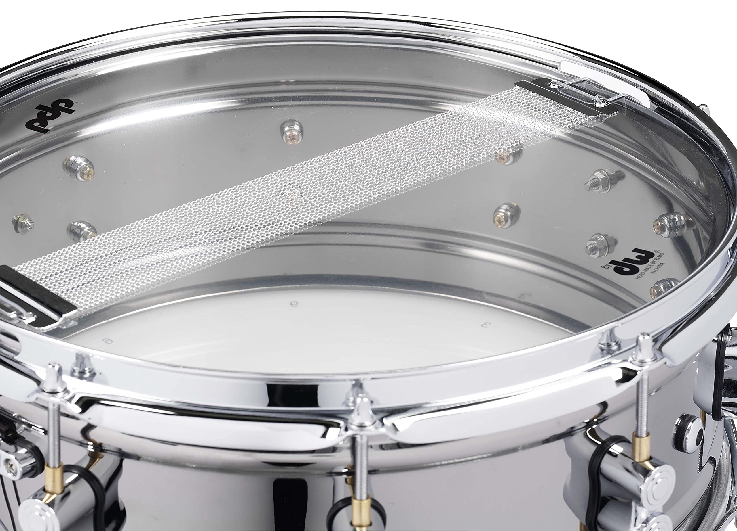 Pacific Drums Concept Series Black Nickel Over Steel Snare Drum, 6''X10'' (Pdsn0610Bncr)
