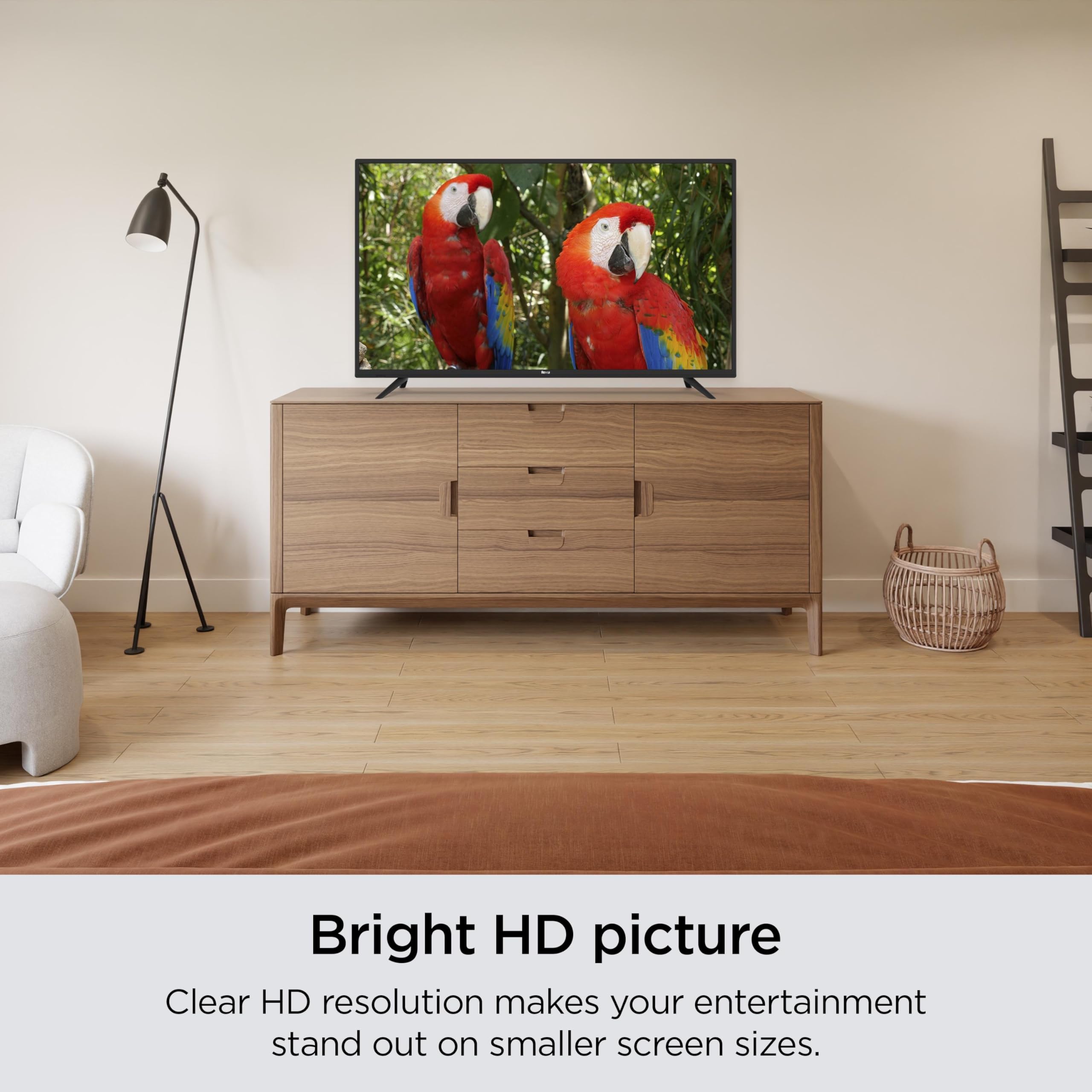 Roku Smart Tv   32 Inch Select Series 720P Hd Rokutv Voice Remote, Bright Picture, Customizable Home Screen   Live Local News, S