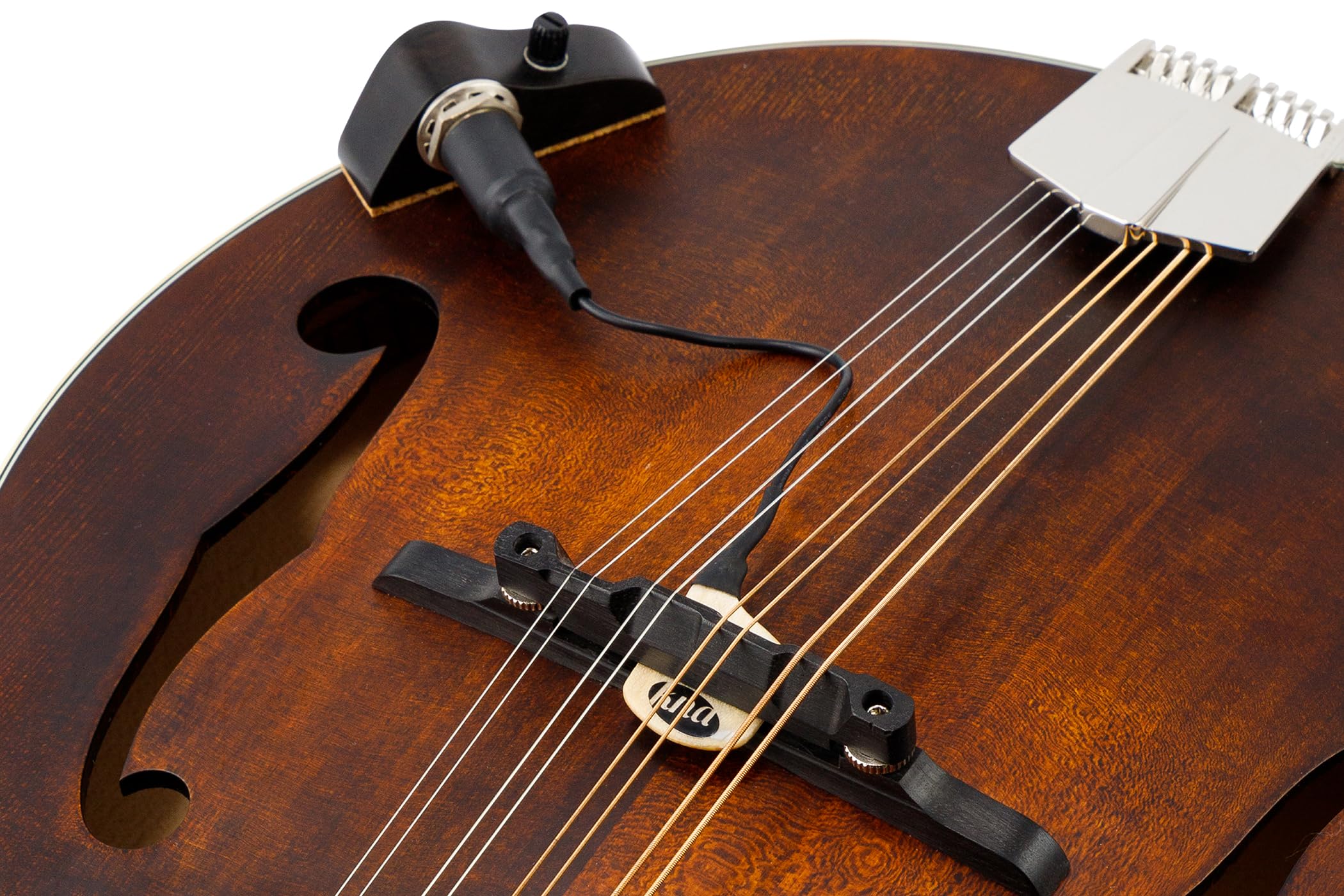 Kna Pickups Portable Piezo Mandolin Pickup With Volume Control, Natural (Mp-2)