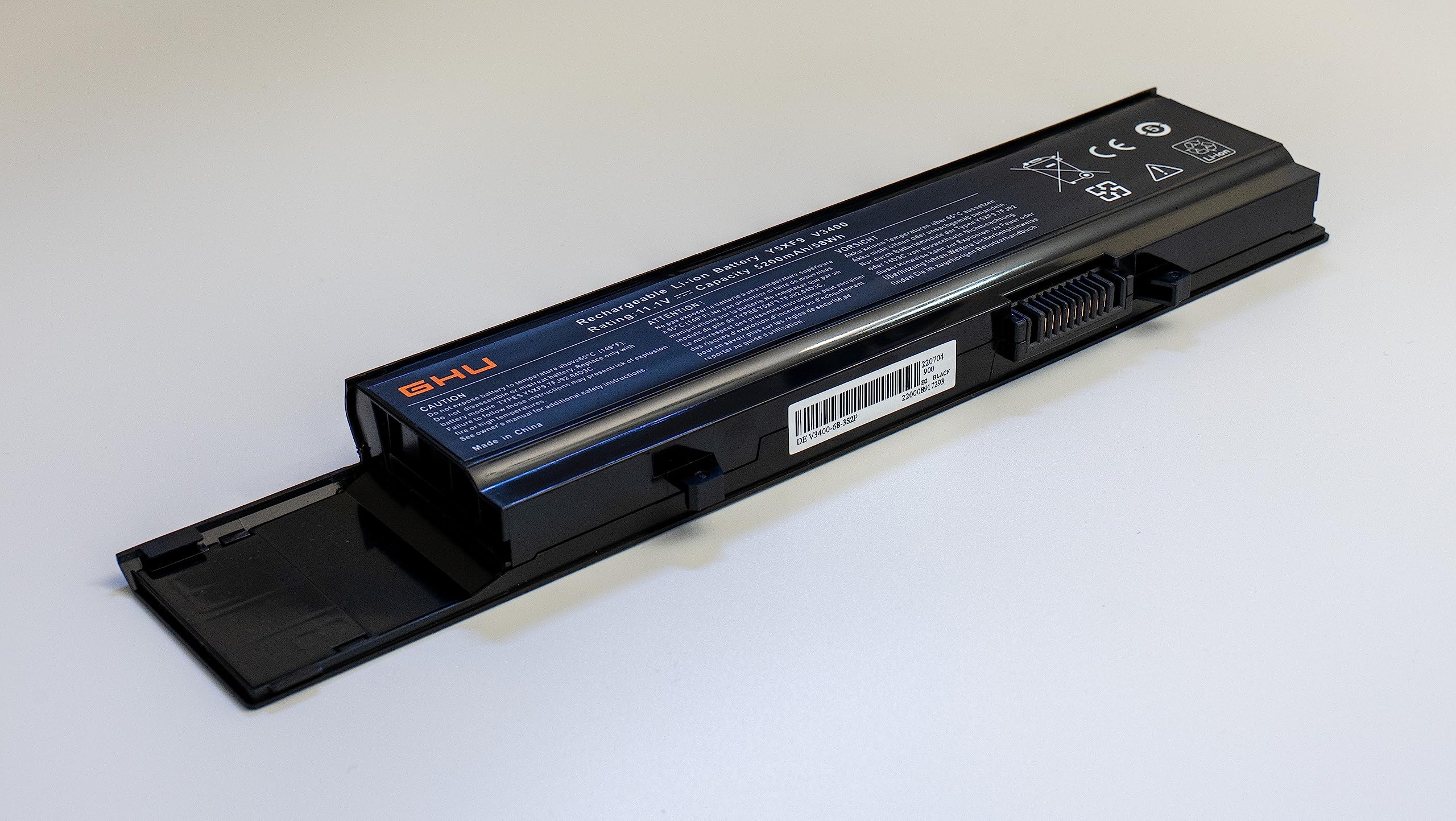 Ghu New Battery 58 Wh Replacement For Y5Xf9 7Fj92 4Jk6R 04D3C 312 0997 312 0998 Compatible For Vostro 3400 3500 And 3700 004D3C