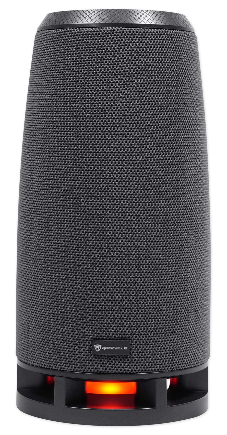 Rockville Rockship 50 Watt Portable Bluetooth Speaker W/Led Lights+Radio/Usb/Aux