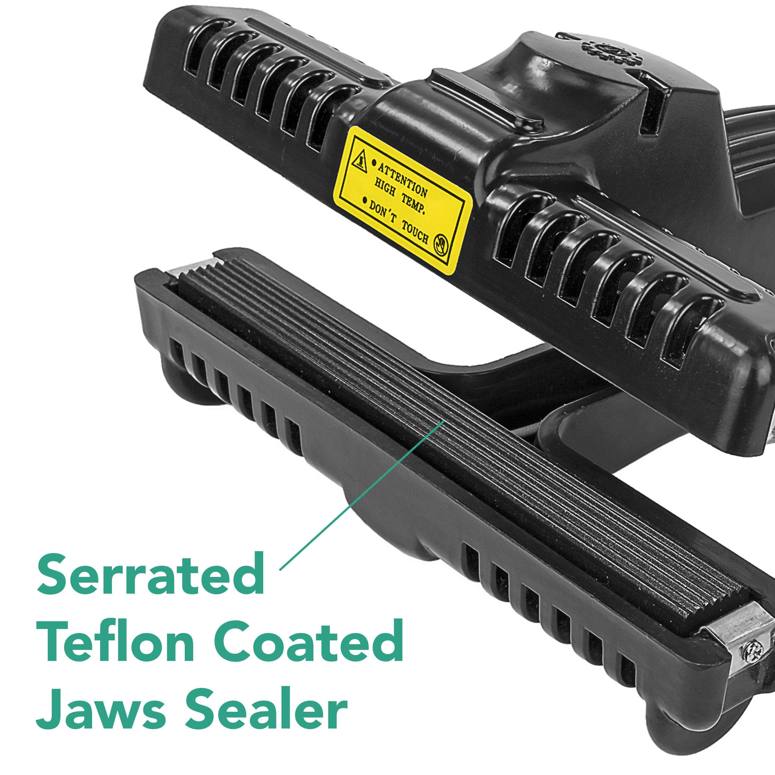 6' Portable Hand Held Heat Sealer (Model Kf 150Cst) For Mylar Bags For Long Term Food Storage