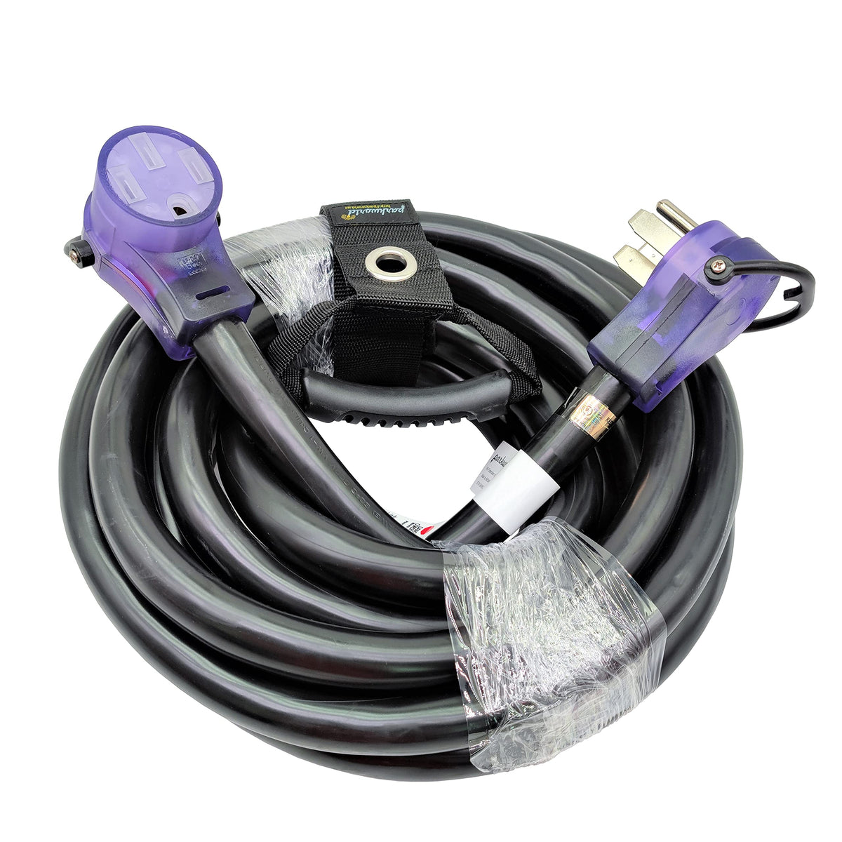 Parkworld Ev/Rv 50A Extension Cord, Nema 14 50 Extension Cord, Nema 14 50P To 14 50R 50Amp 4Prong (25Ft)