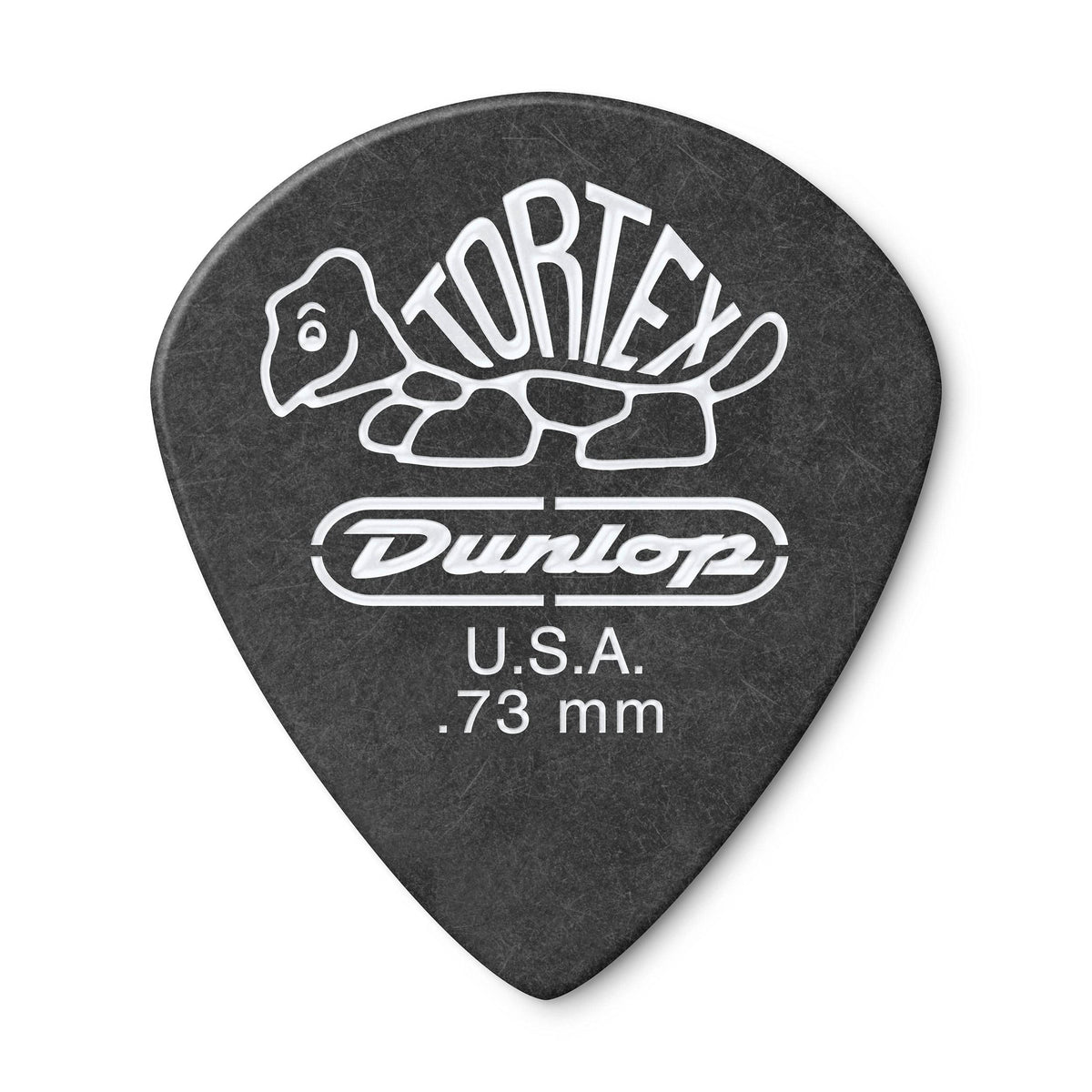 Dunlop 482R.73 Tortex� Pitch Black Jazz Iii, .73Mm, 72/Bag