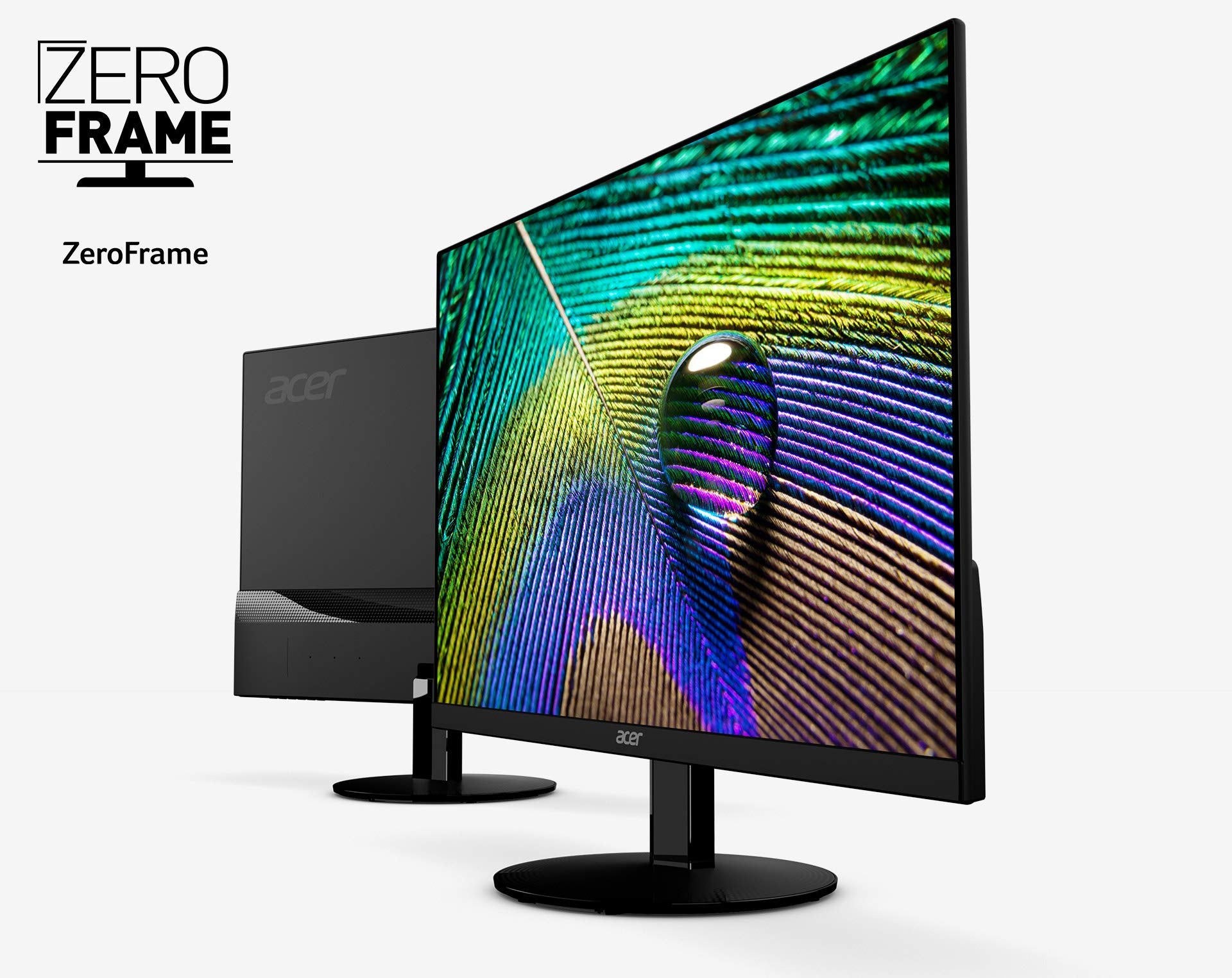 Acer Sa270 Bbmipux 27 Full Hd (1920 X 1080) Ips Ultra Slim Edge To Edge Monitor With Amd Radeon Freesync Technology, 1Ms Vrb, (U