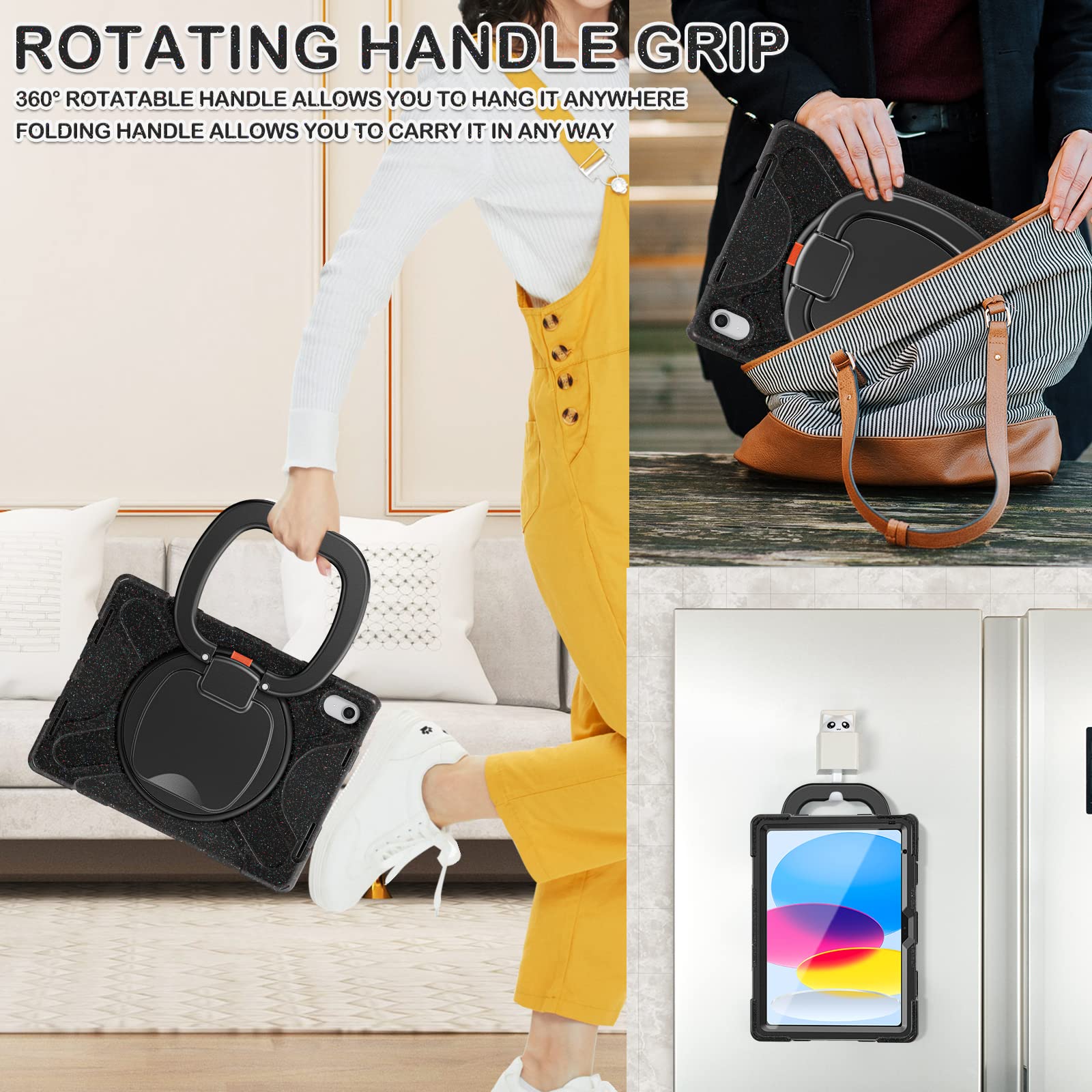 Batyue Ipad 10Th Generation Case   Shockproof Protection Cover For 2022 10.9 Inch Ipad (10Th Generation) With Screen Protector/P