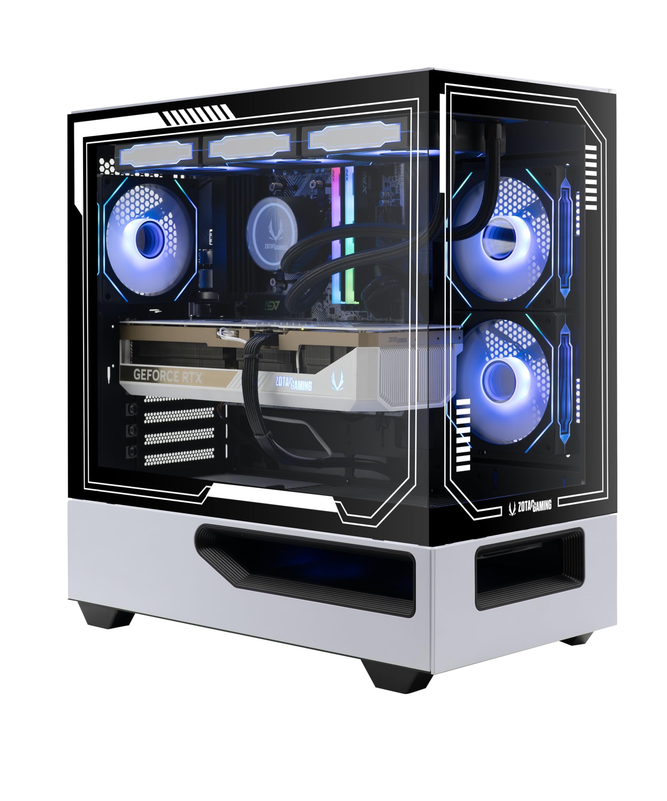 ZOTAC MEK Gaming PC Desktop, NVIDIA GeForce RTX 5090 32GB GDDR7, AMD Ryzen 7 9800X3D Up to 5.2GHz, 32GB DDR5, 2TB NVMe M.2 SSD,