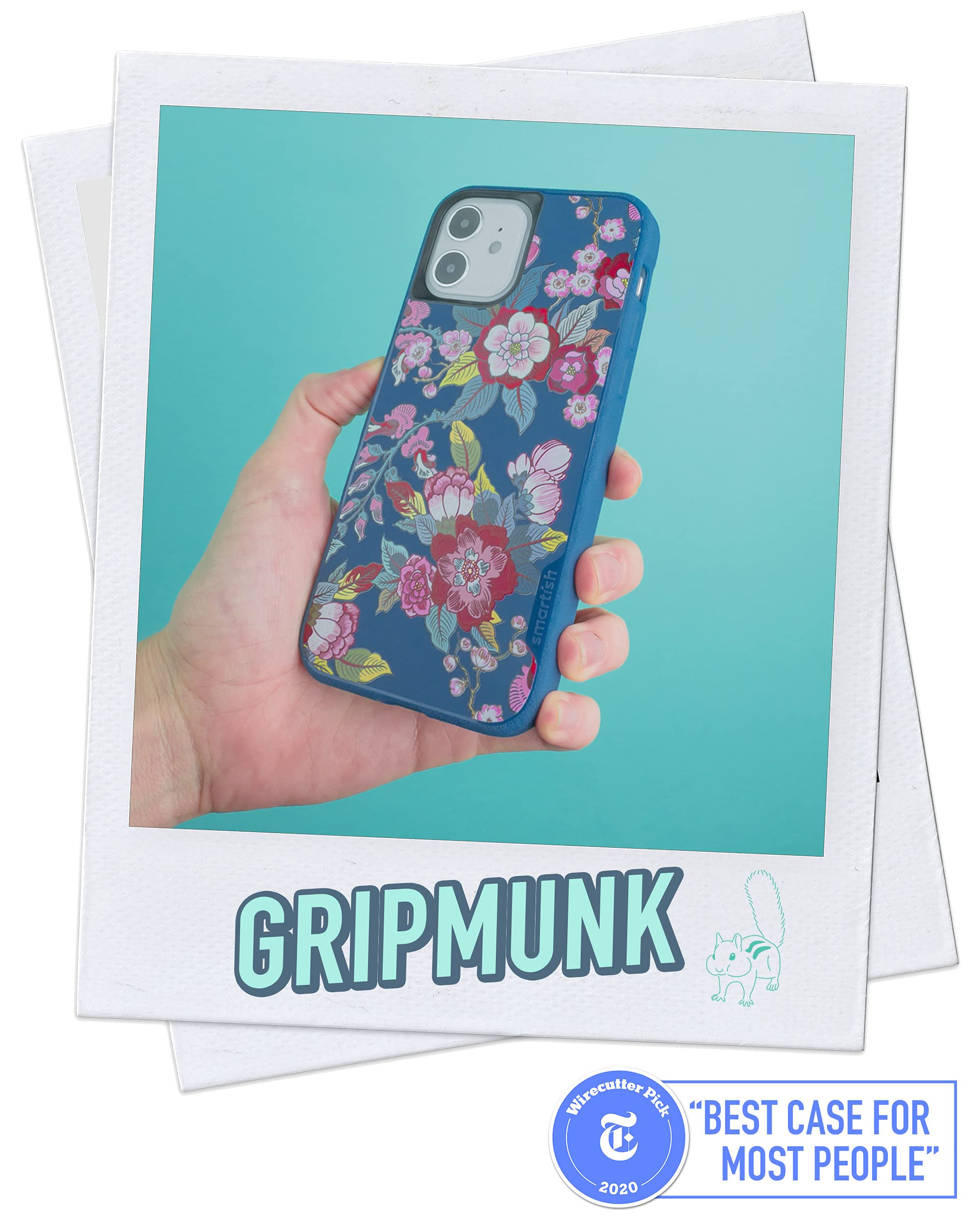 Smartish Iphone 12 Mini Slim Case - Gripmunk [Lightweight + Protective] Thin Cover (Silk) - Flavor Of The Month