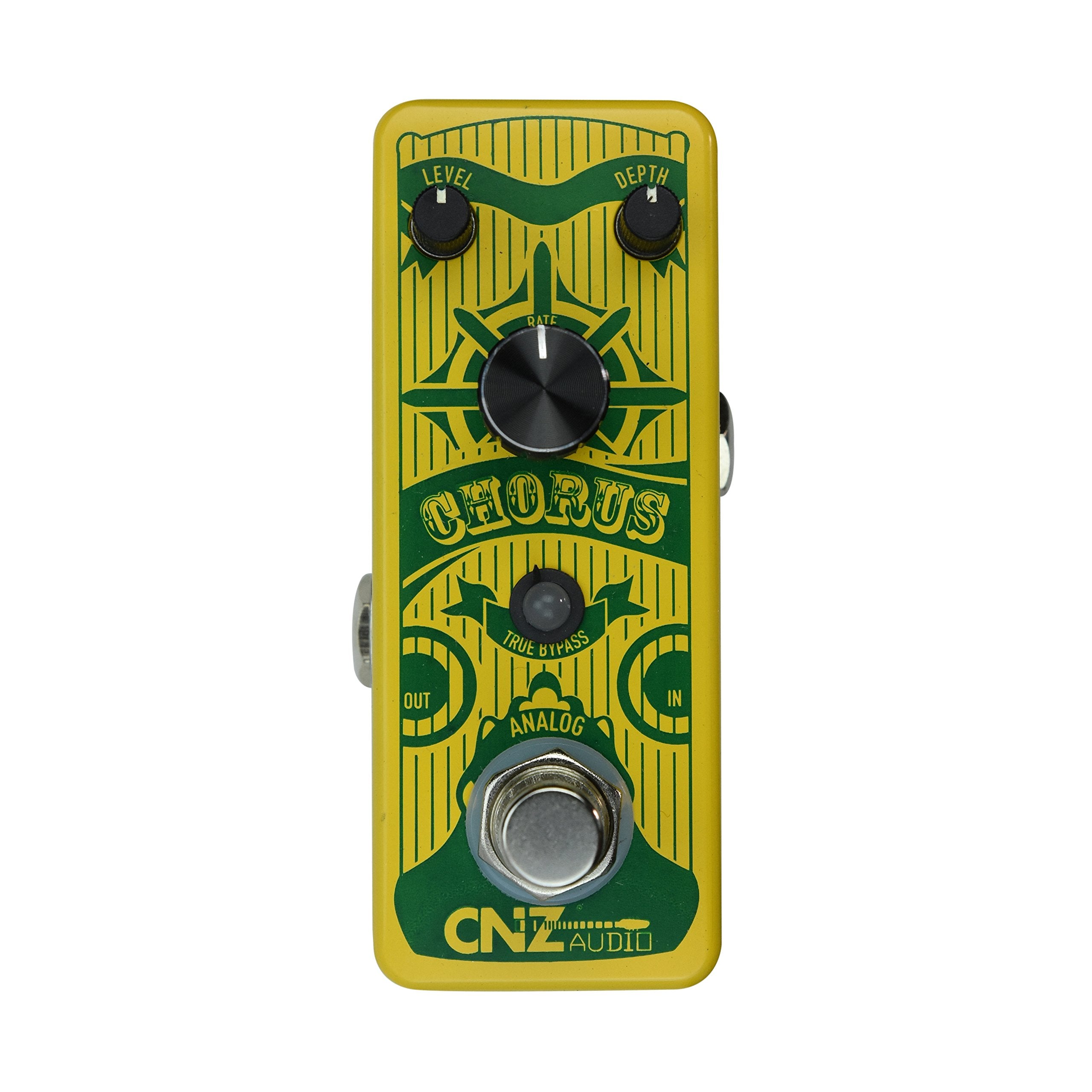 Cnz Audio Analog Chorus Guitar Effects Pedal, True Bypass