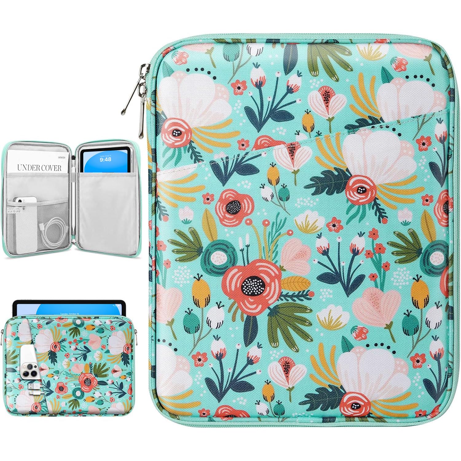 Dadanism 9-11 Inch Tablet Sleeve Bag Carrying Case for iPad (A16) 11th Gen 11, iPad 10th Gen 10.9 Air 5/4, i-Pad Air/Pro 11, i-P