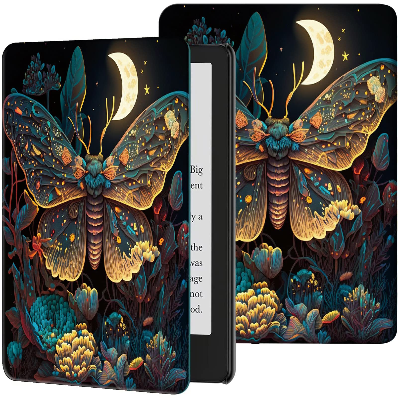 Rossy Case For 6'' All New Kindle 11Th Generation 2022 Release (Only Fit 6 Inch Basic Kindle Case 2022) Slim Pu Leather Adjustab