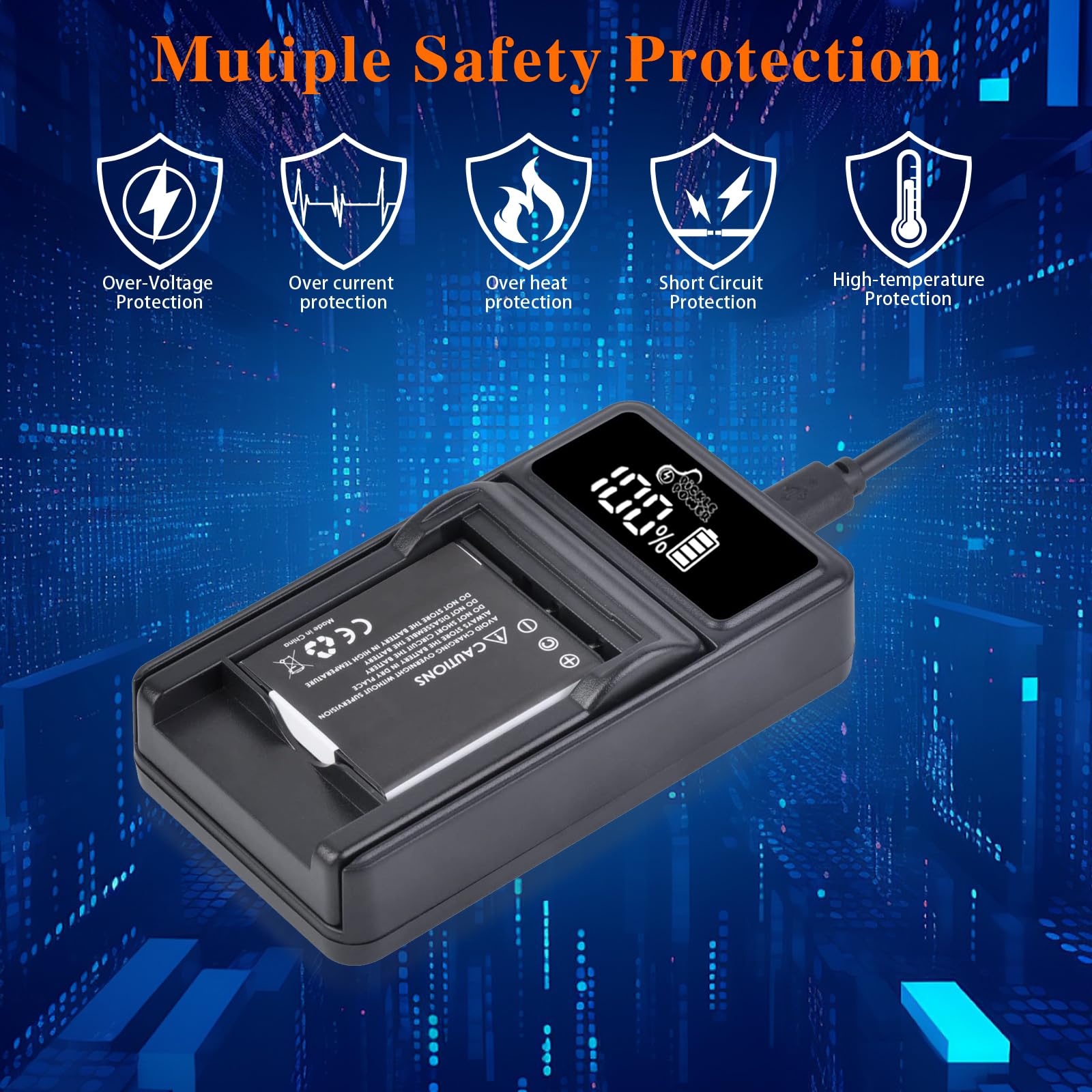 Pickle Power Np Bn1 Batteries And Battery Charger Replacement For Sony Cyber Shot Dsc W800 Dsc W530 Dsc W570 Dsc W650 Dsc W830 D