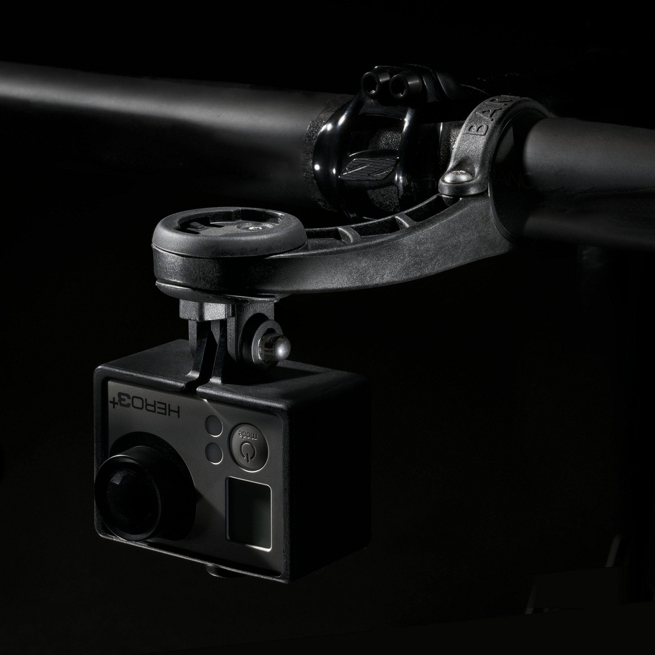 Bar Fly 4 Max Bicycle Accessory Mount, Black, For Large Computers   Garmin, Wahoo, Polar, Bryton, Cateye, Mio, Joule