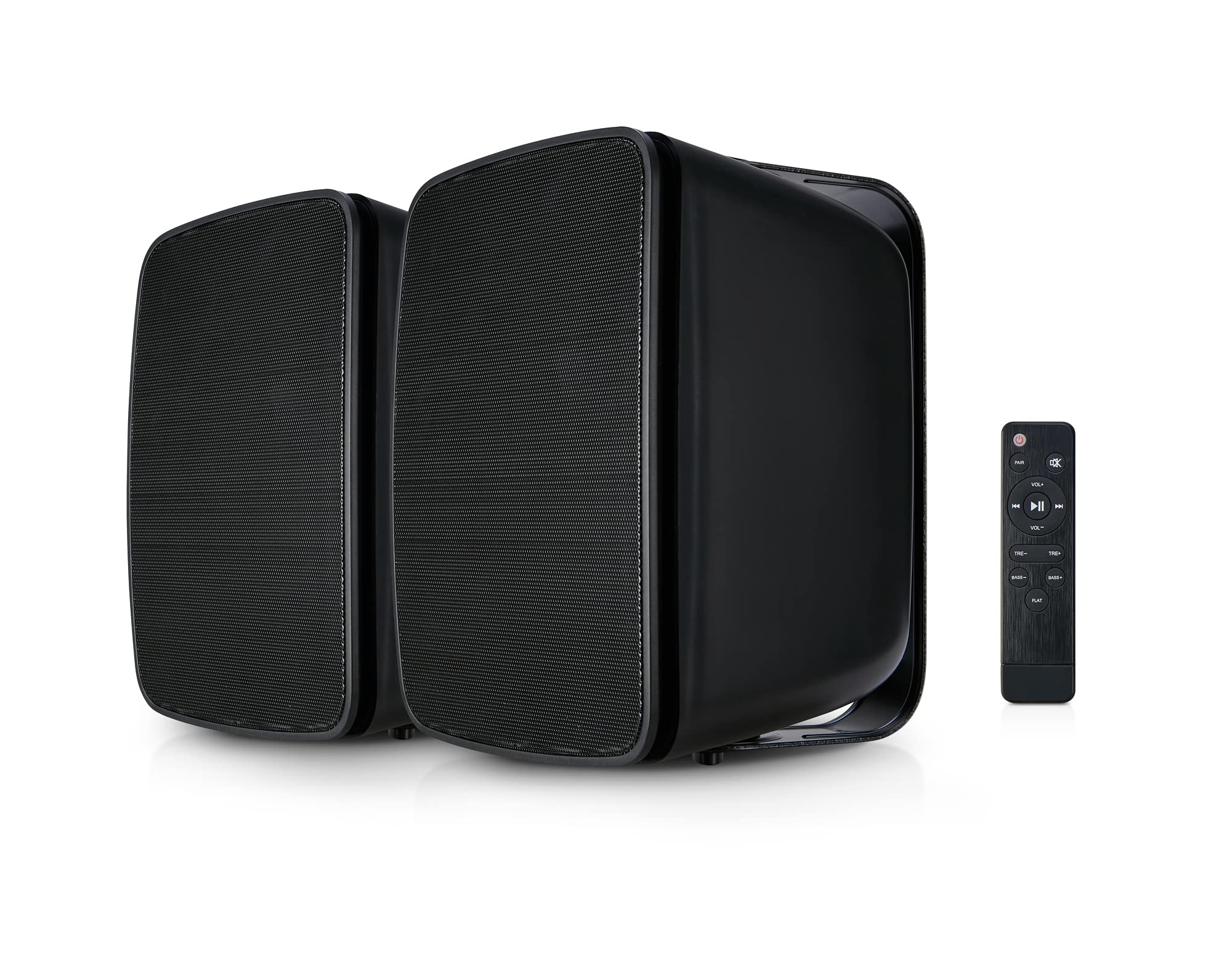 Sound Pro Sps 1000 Bk Dual Bluetooth Indoor & Outdoor Loudspeaker Pair Black