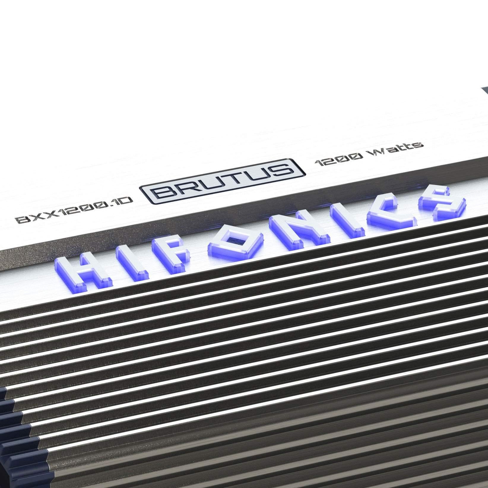 Hifonics Bxx1200.1D Brutus Class D 1200W Rms 1 Ohm Mono Car Subwoofer Amplifier
