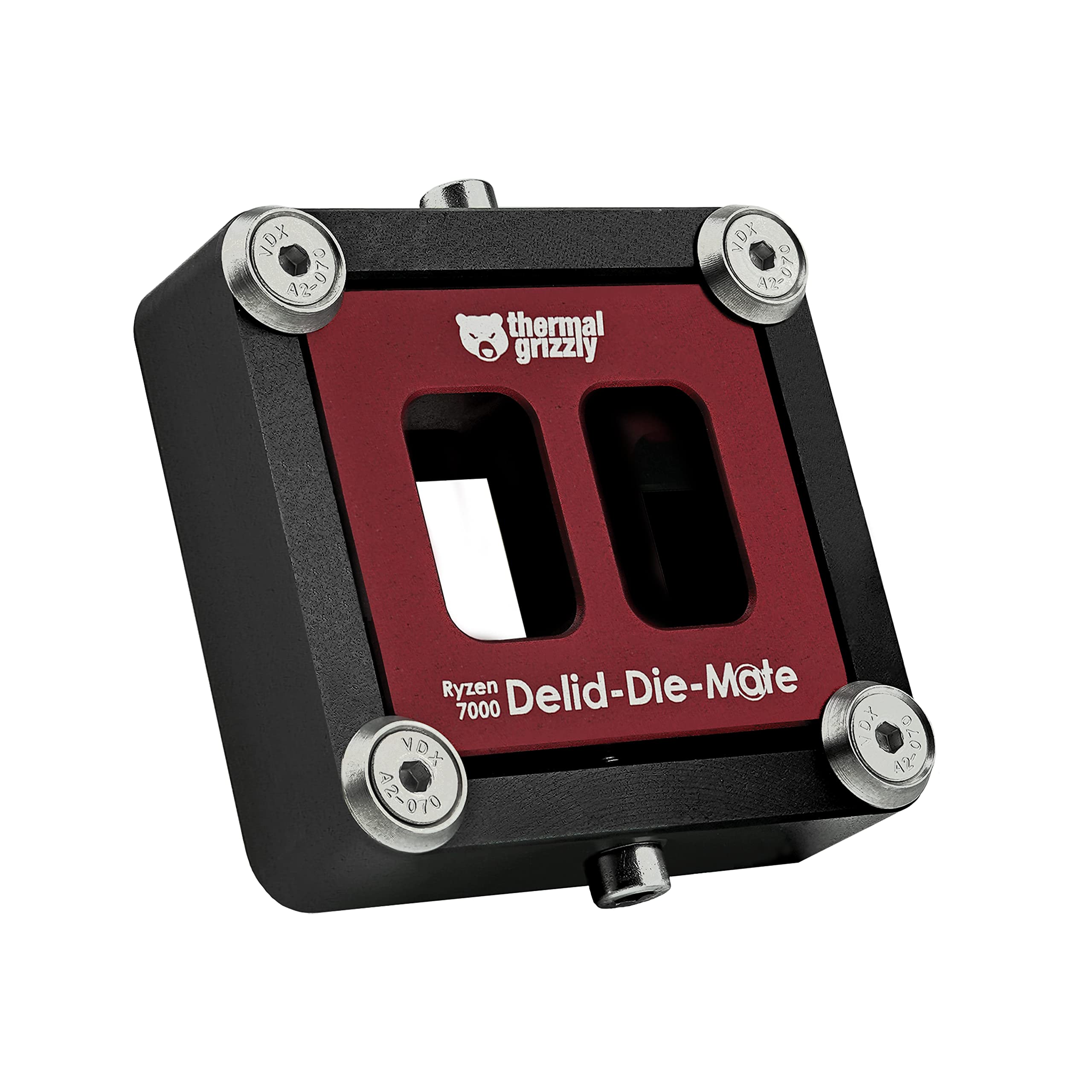 Thermal Grizzly - Delid-Die-Mate - AMD Ryzen 7000 CPU Delid Tool - Processor Heatspreader Removing Tool - Delidding Tool Develop