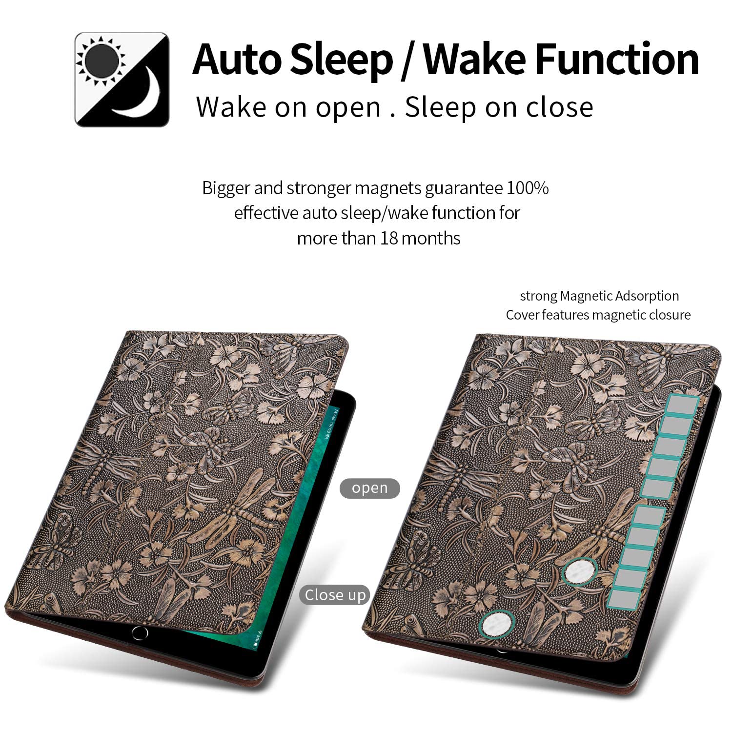 Gexmil Case For Ipad Pro 11 Inch,4Th/3Rd/2Nd/1St Generation(2022/2021/2020/2018) Genuine Leather Cover Anti Fingerprint,Cowhide