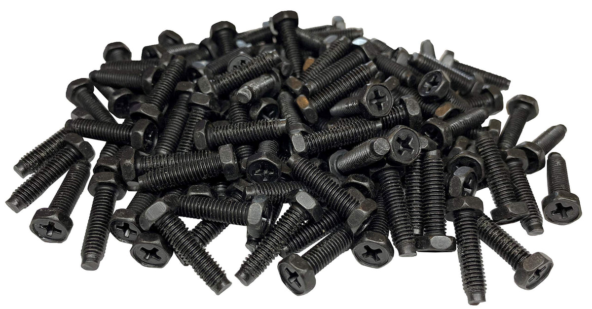 Rackgold 10 32 Rack Hex Screws 100 Pack   Usa Made