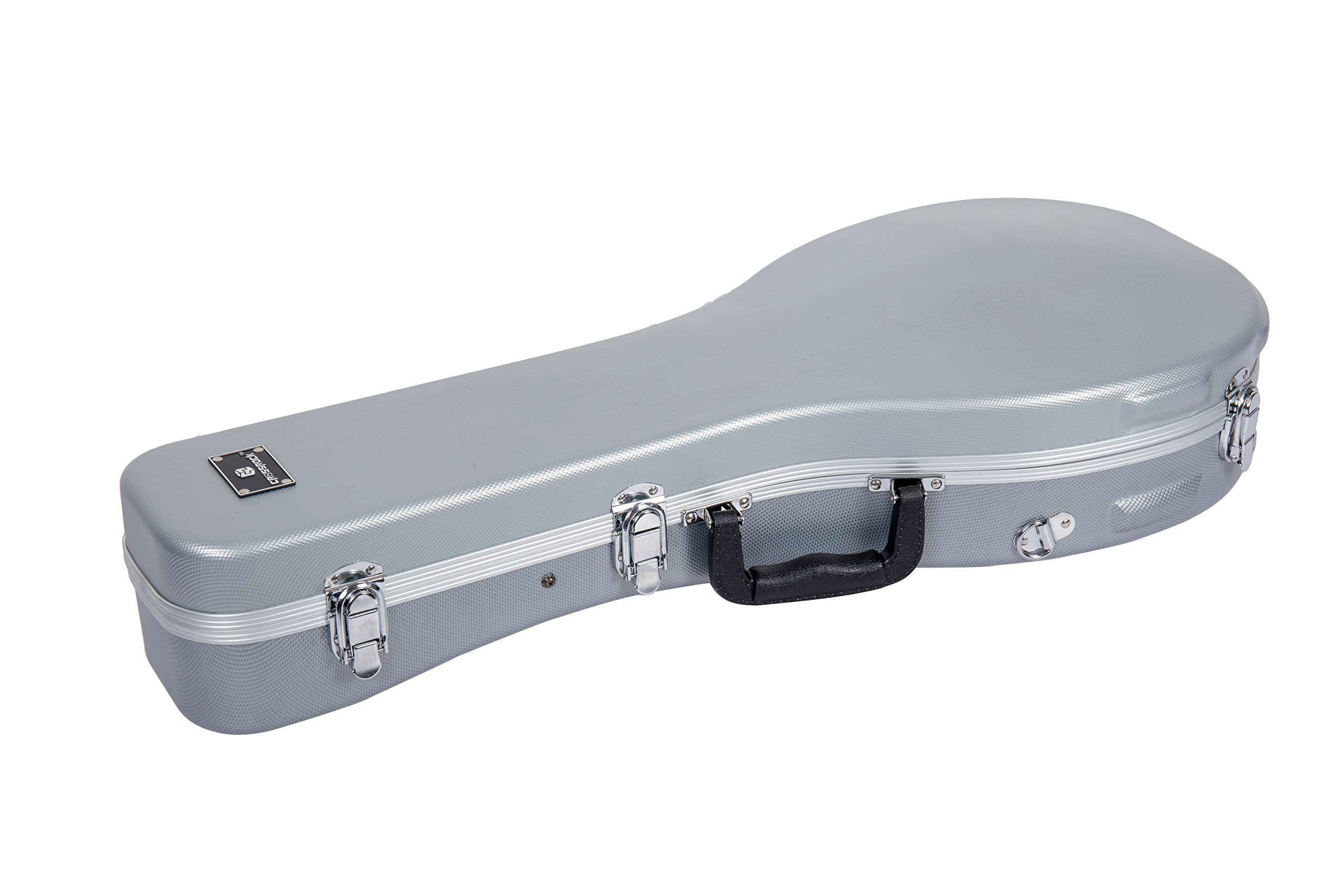 Crossrock, Abs Molded Style Mandolin Hard Shell Case, Sliver (Cra861Masl)