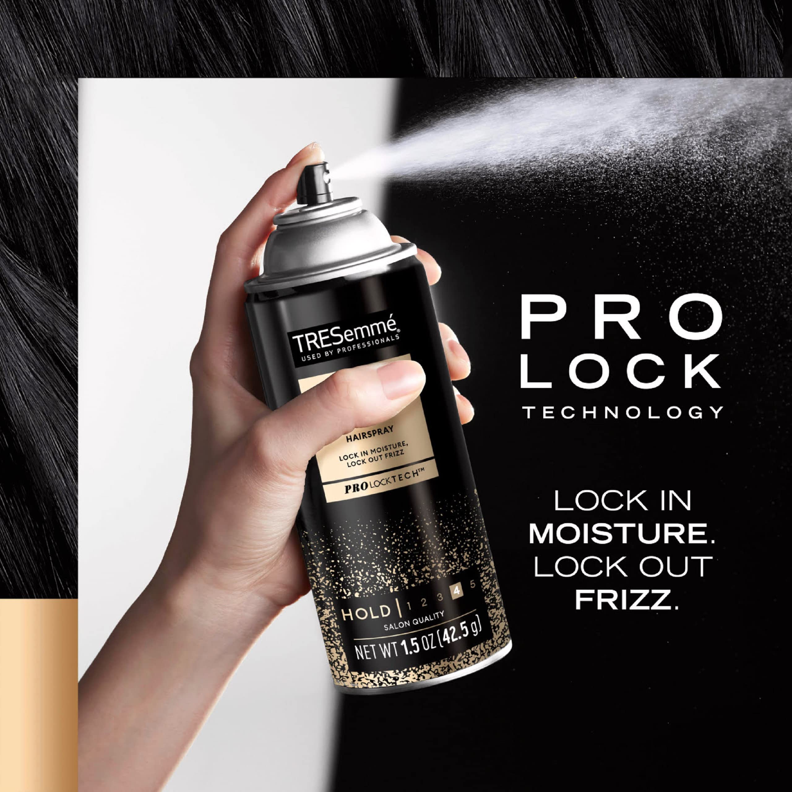 Unilever Extra Hold Hairspray For 24Hr Frizz Control With Pro Lock Tech 1.5 Oz