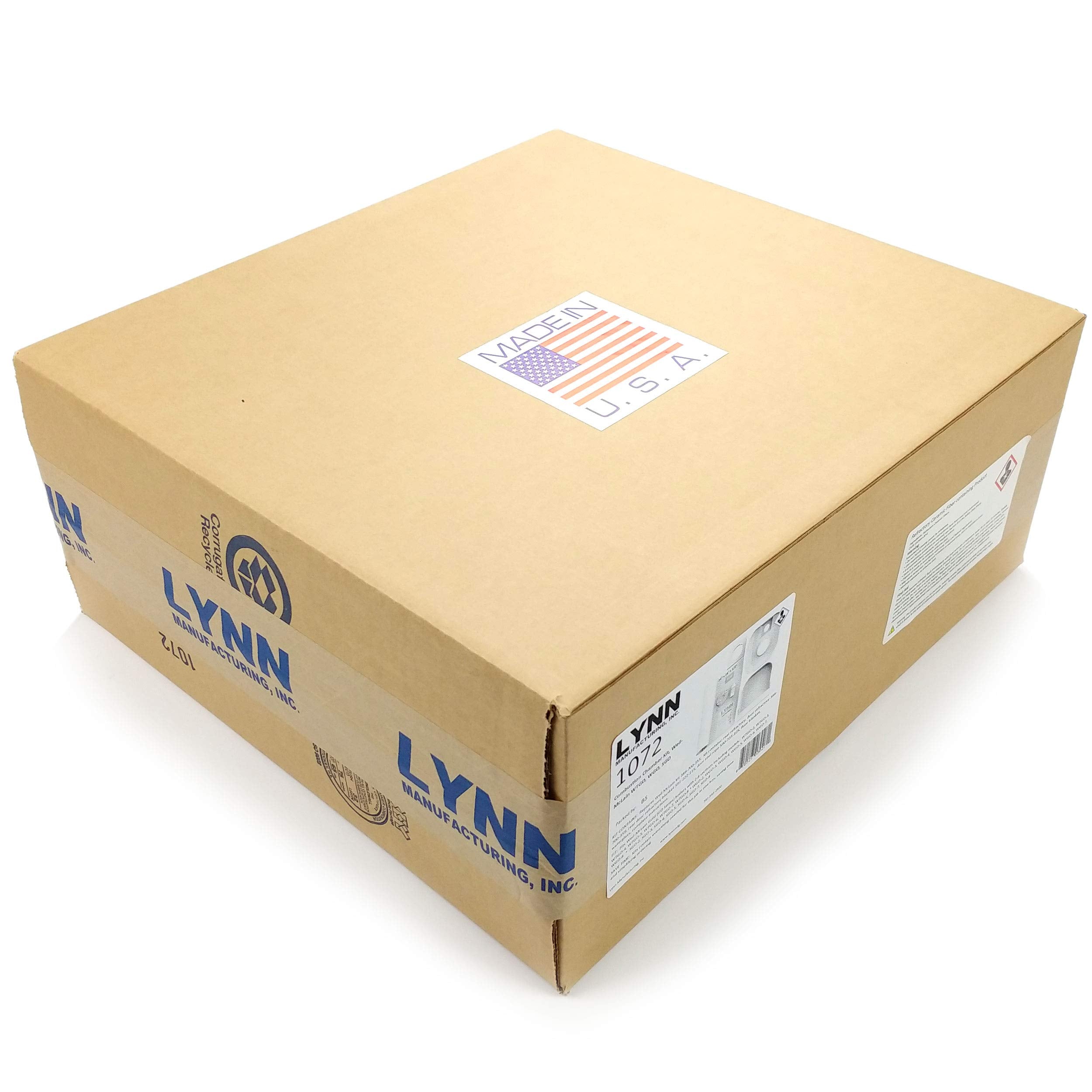 Lynn Manufacturing Replacement Combustion Chamber Kit, Weil Mclain Wtgo, Wgo, Sgo, 386 700 355, 1072