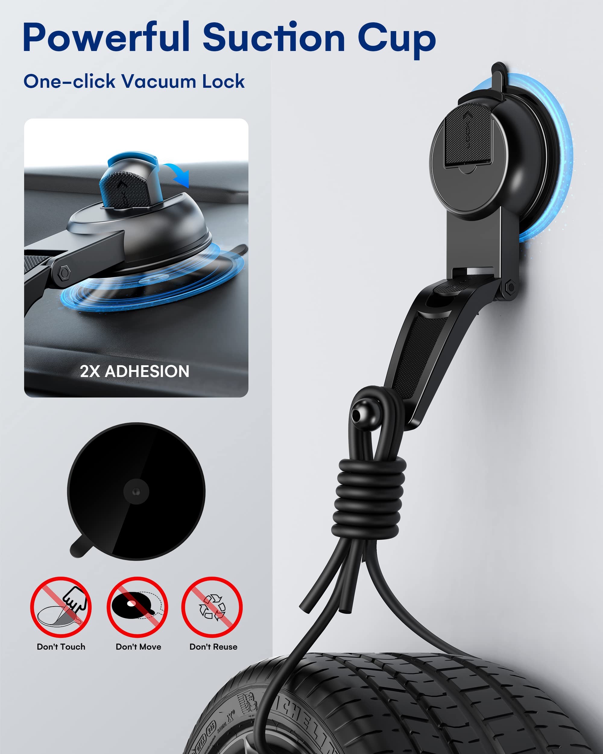 Zeehoo Wireless Car Charger, 15W Fast Charging, Auto Clamping Car Phone Mount, Cell Phone Holder Charger, For Iphone 15 14 13 12