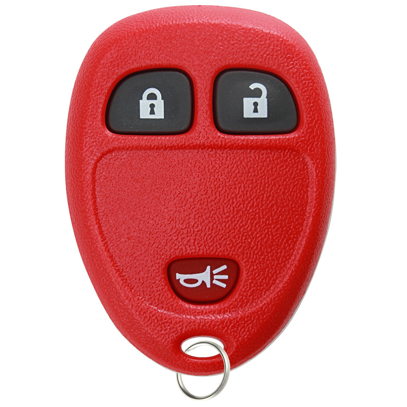Keylessoption Keyless Entry Remote Control Car Key Fob Replacement For 15913420 Red
