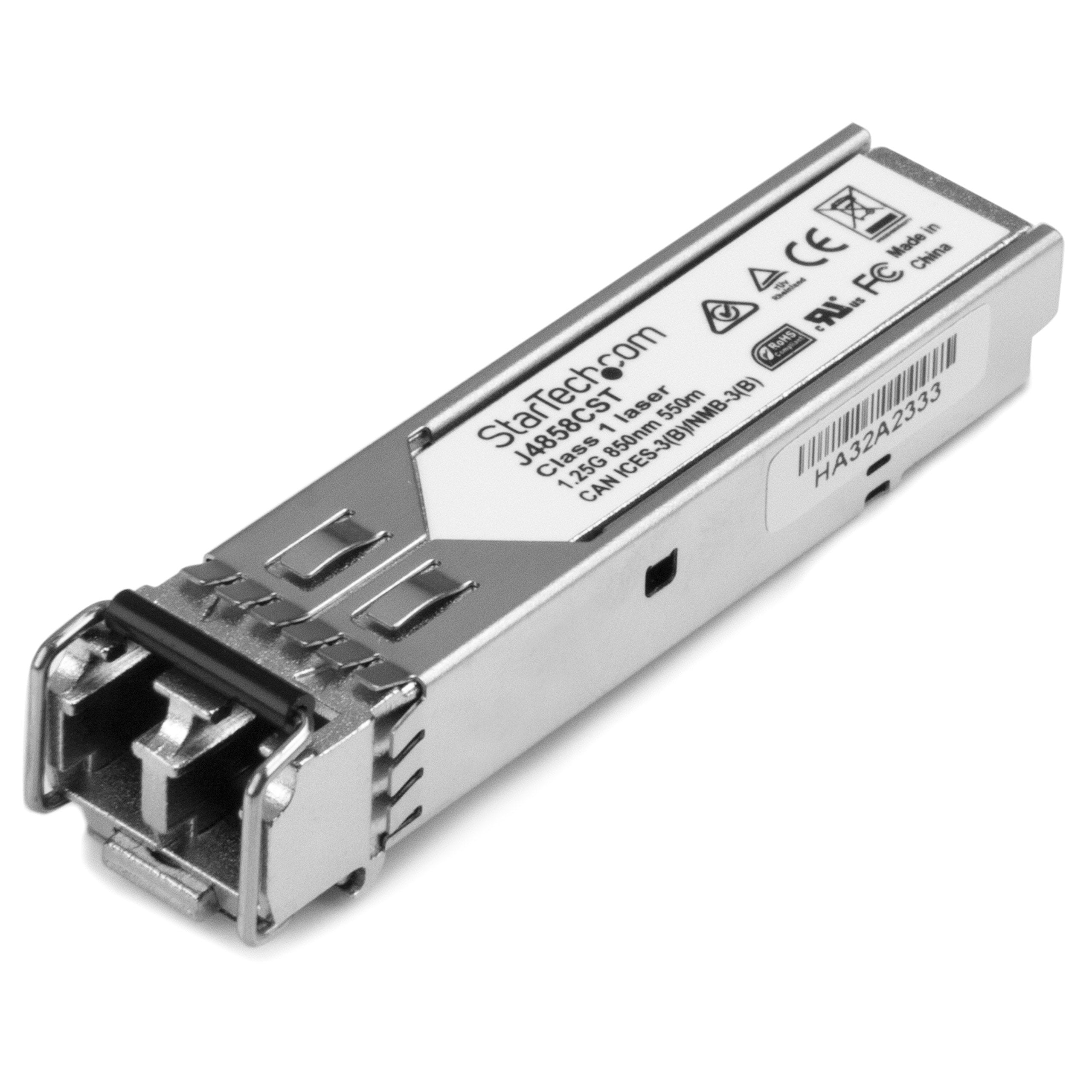 Startech.Com 10 Pack Hpe J4858C Compatible Sfp Module   1000Base Sx   1Gbe Multi Mode (Mmf) Fiber Optic Transceiver   1Gbe Sfp