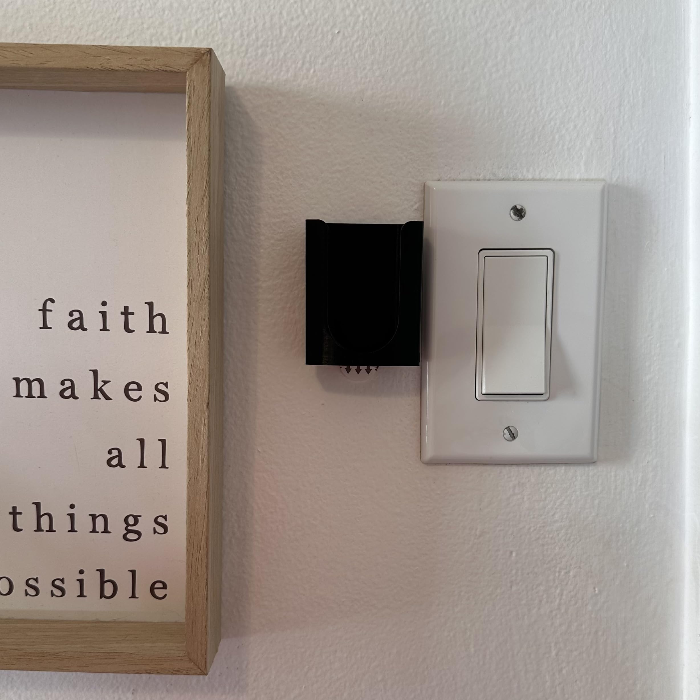 Generic Wall & Upright Mount For Hunter Ceiling Fans, Black