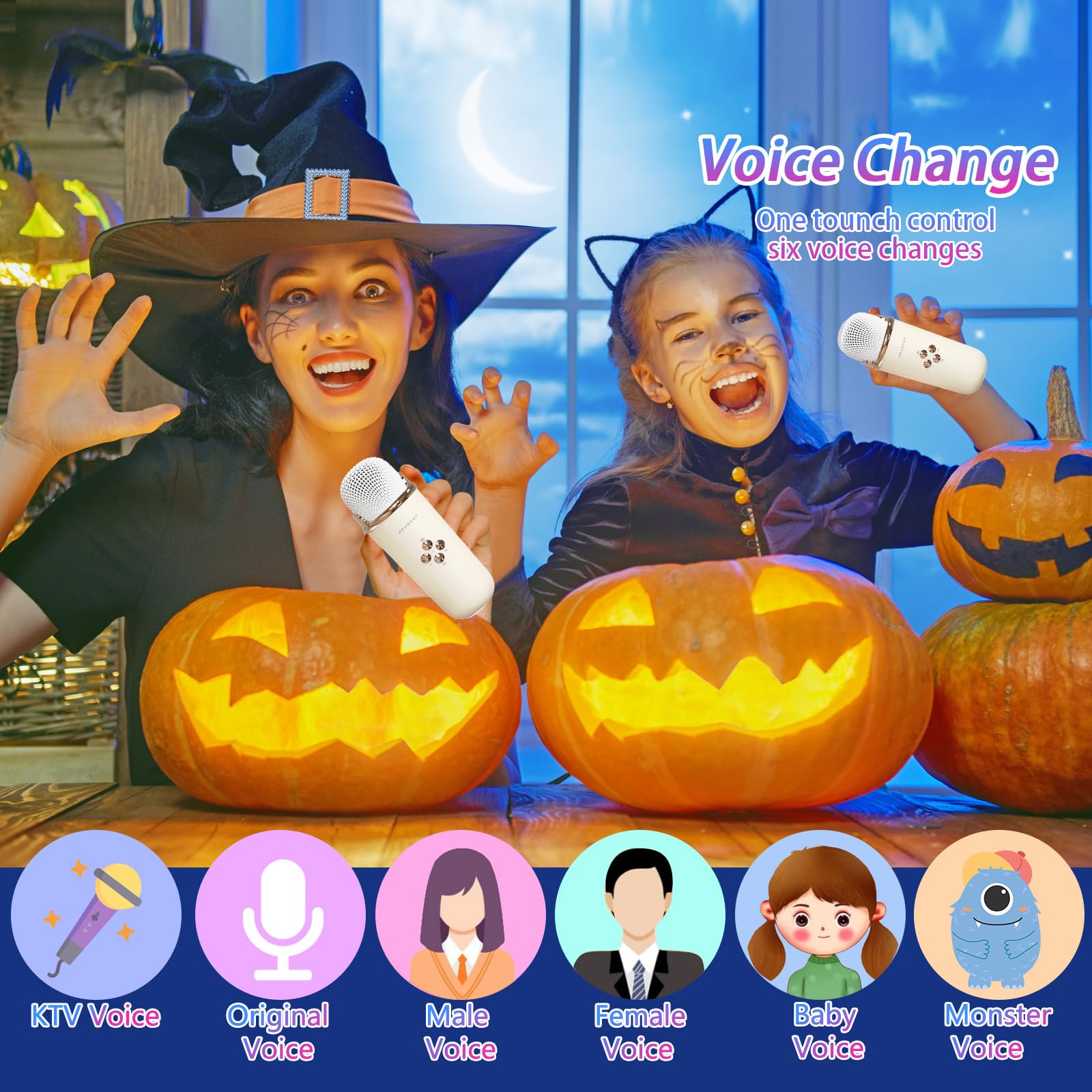 Aresrora Mini Karaoke Machine For Kids,Portable Bluetooth Speaker With 2 Wireless Microphone,Toys For Girls Boys Gifts,Retro Spe