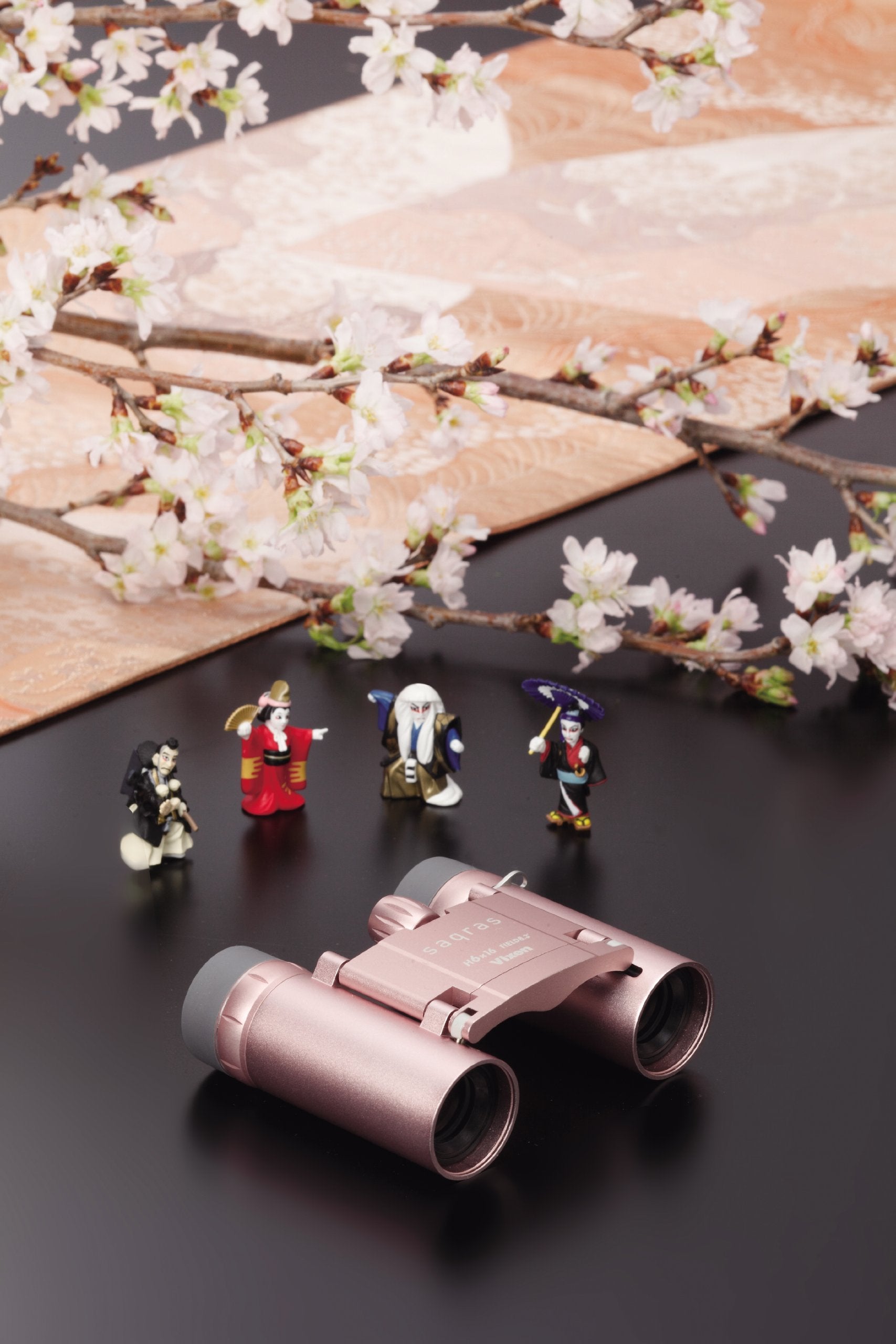 Vixen Optics Opera Glass Opera Glass Binocular Binocular, Pink (16841)