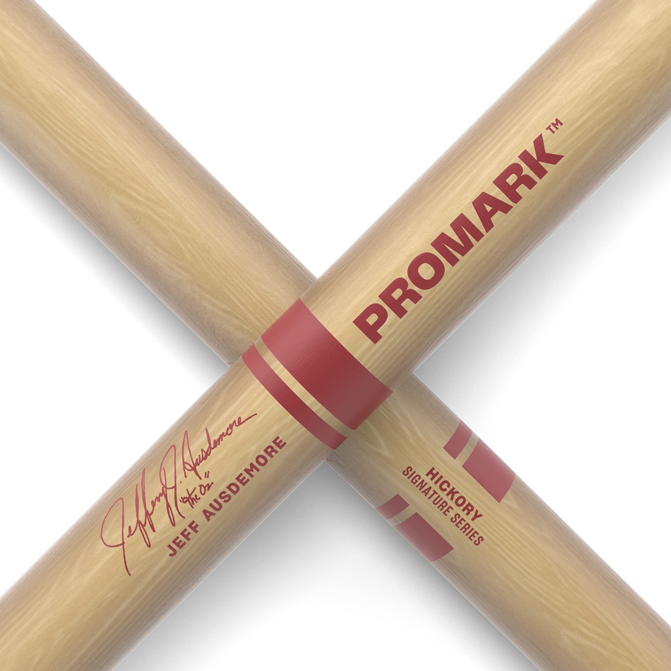 Promark American Hickory Txdc8W Jeff Ausdemore Marching Wood Drumsticks