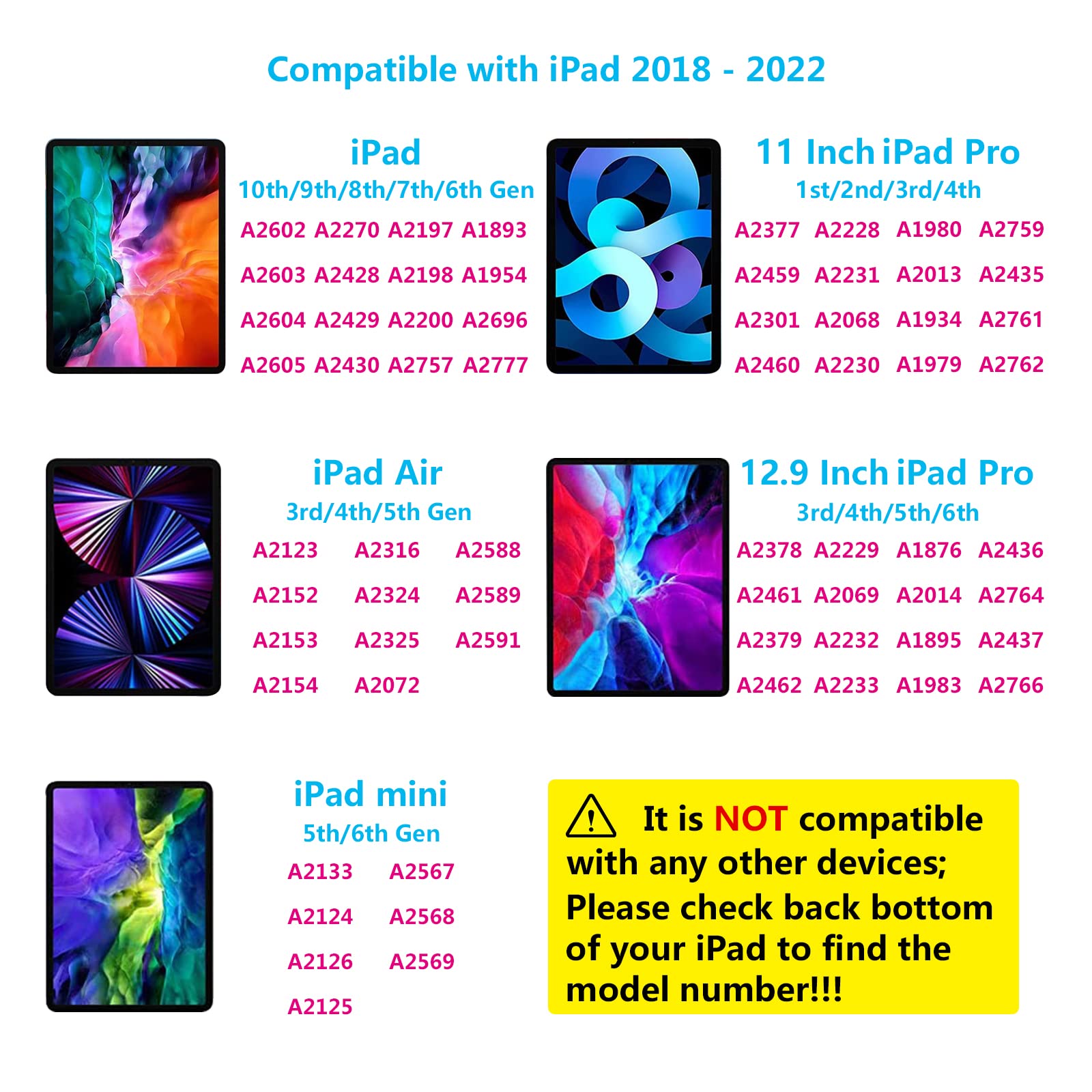 Ipad Pencil 8Th&9Th&10Th Generation, Active Stylus Pen For Apple Ipad (2018 2023) With Palm Rejection For Ipad Air 5Th Gen, Ipad