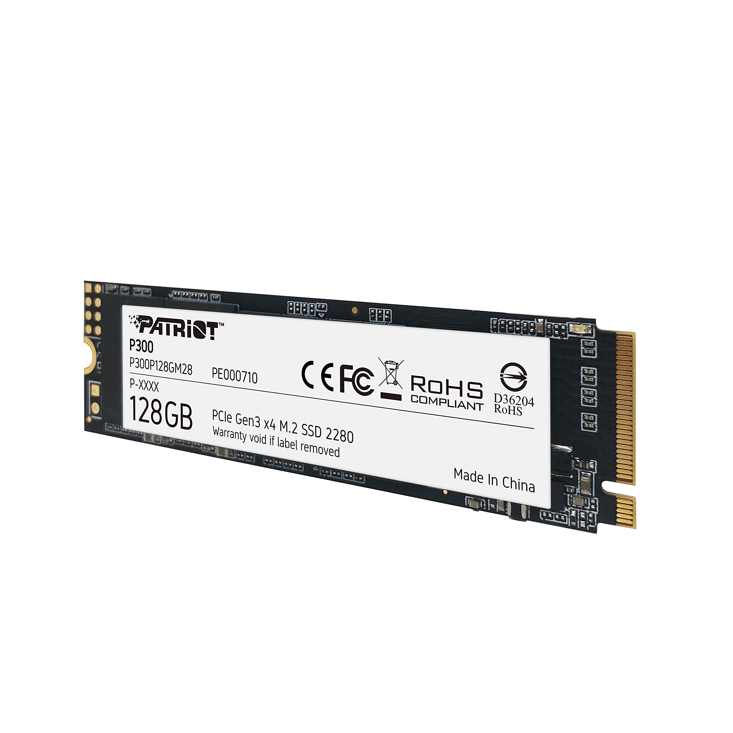 Patriot P300 M.2 Pcie Gen 3 X4 128Gb Low Power Consumption Ssd