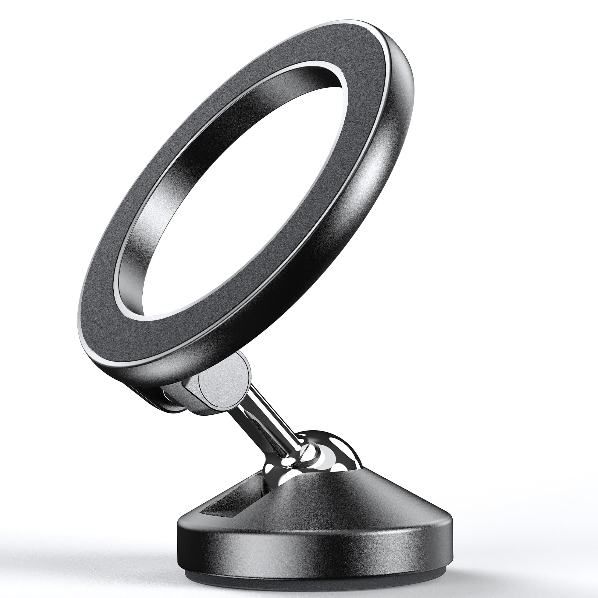 Jczt [All Metal] For Magsafe Car Mount, [Upgrade Strong Adhesive] Magnetic Car Phone Holder For Car Dashboard Sticky, Car Phone 