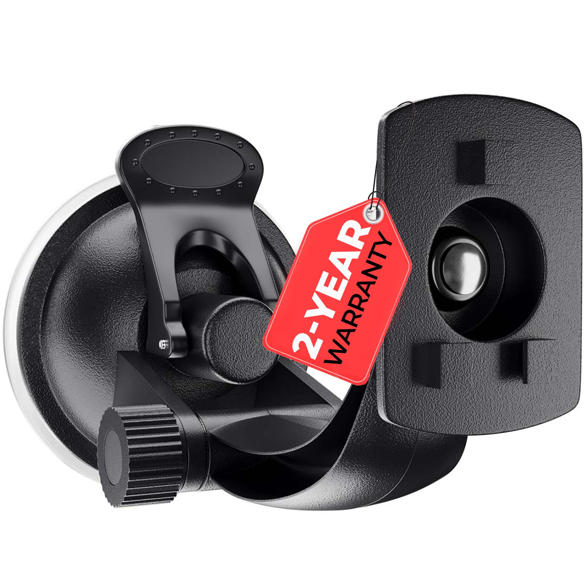 Crossery Strong Suction Cup Mount for Rand McNally GPS TND 740, 750, TND Tablet 85 and OverDryve 7 & 8 Pro Devices - Windshield 