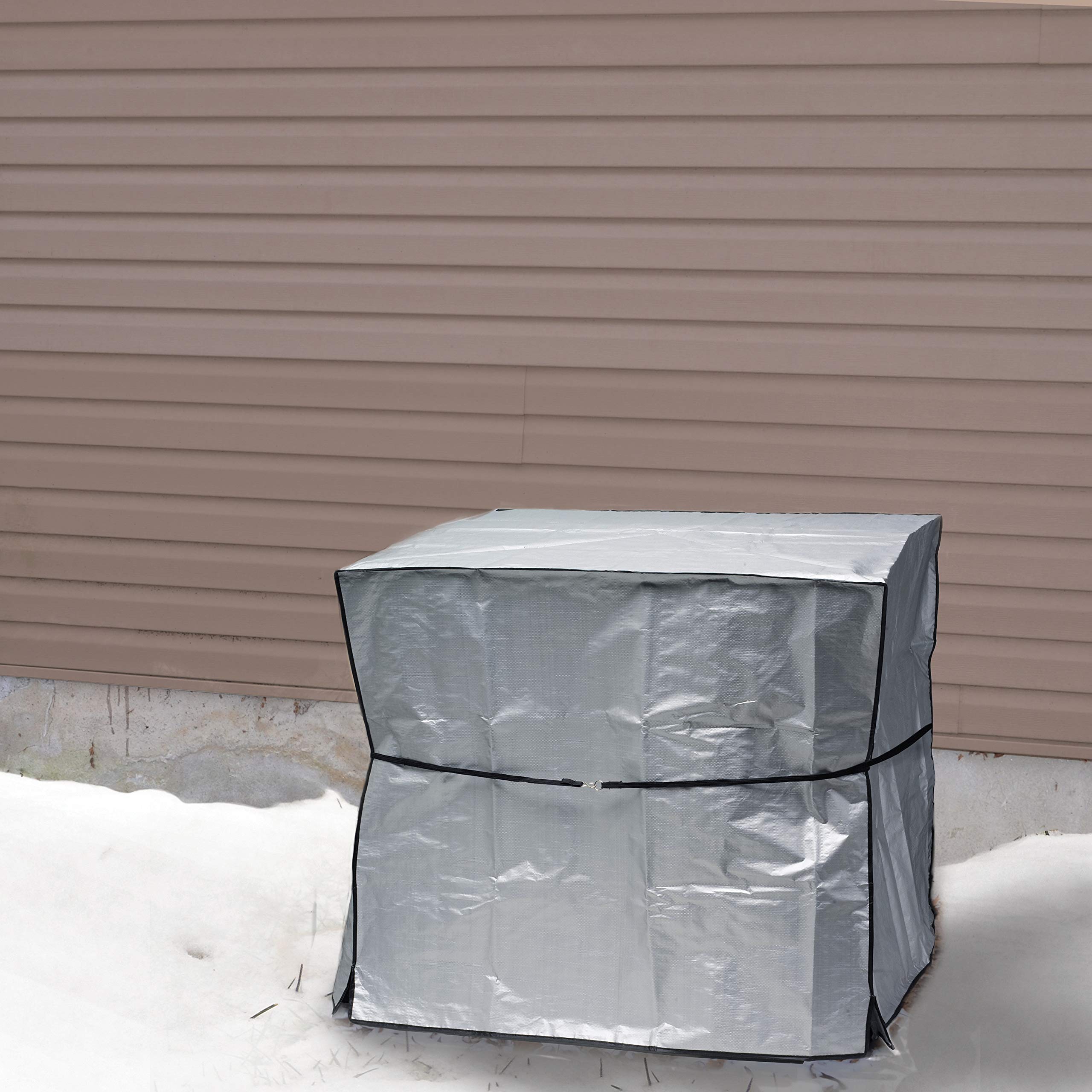 Frost King Cc32Xh 34X34X30 Square Central Air Conditioner Cover (Heavy Duty Reinforced Polyethylene)