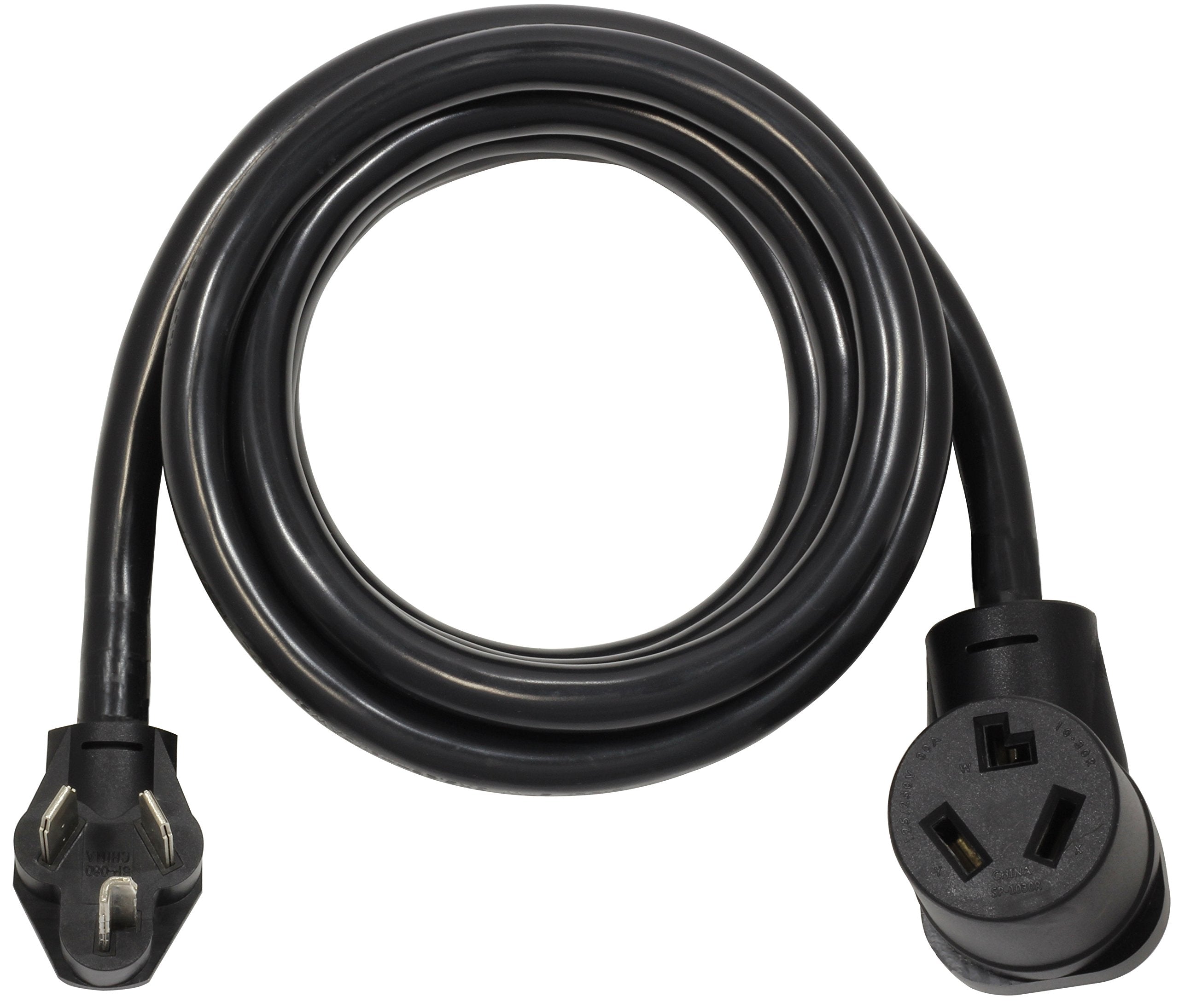 Ac Works 30Amp Dryer Extension Cord (10Ft 3 Prong Dryer)