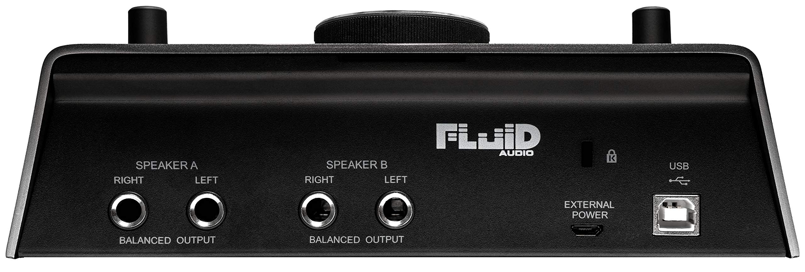 Fluid Audio Sri 2 : 2X2 Usb Desktop Wedge W/24 Bit/192Khz + 48V Phantom Power + 2X Stereo Monitor Outputs + 2X Class A Mic Pres + Giant Volume Knob