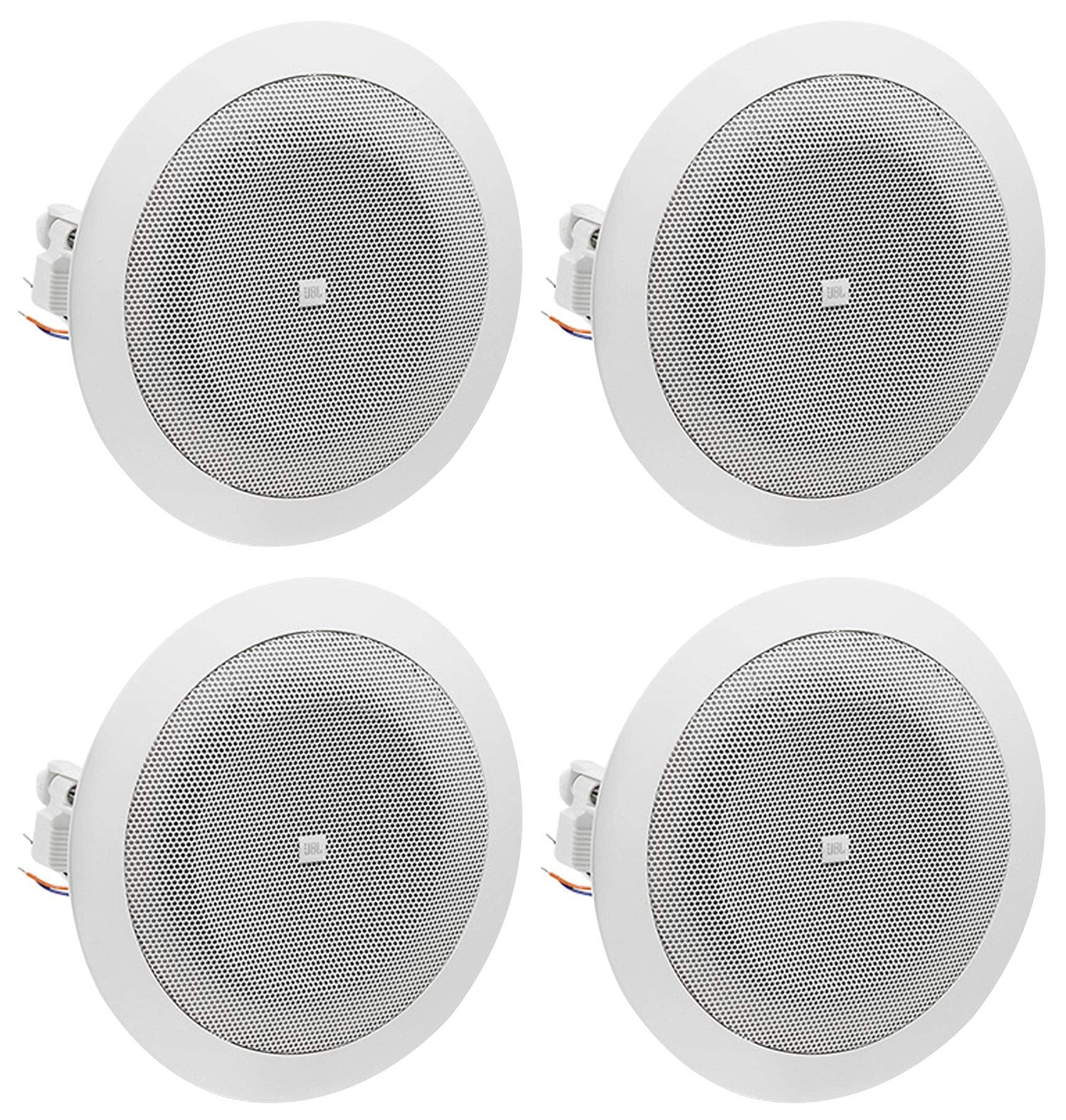 JBL 8124  FullRange InCeiling Loudspeaker with 70 Volt/100 Volt Taps (4 Pack)