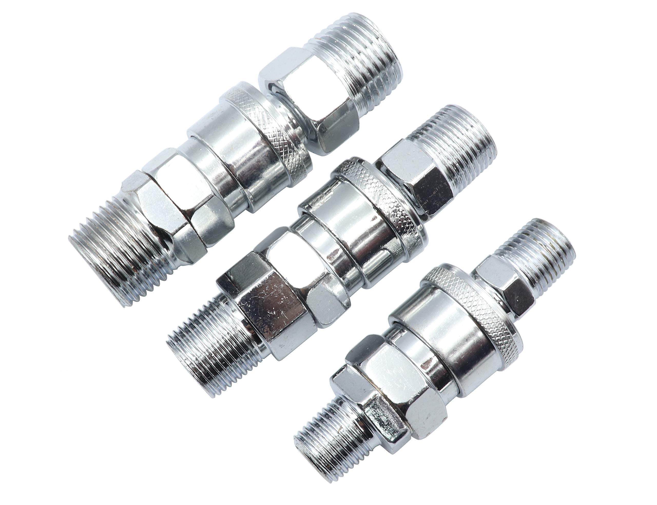 Lby Air Coupler And Plug Kit, Industrial Type C Air Hose Fittings, Compressor Pneumatic Connector, Sm20/30/40 + Pm20/30/40 Quick