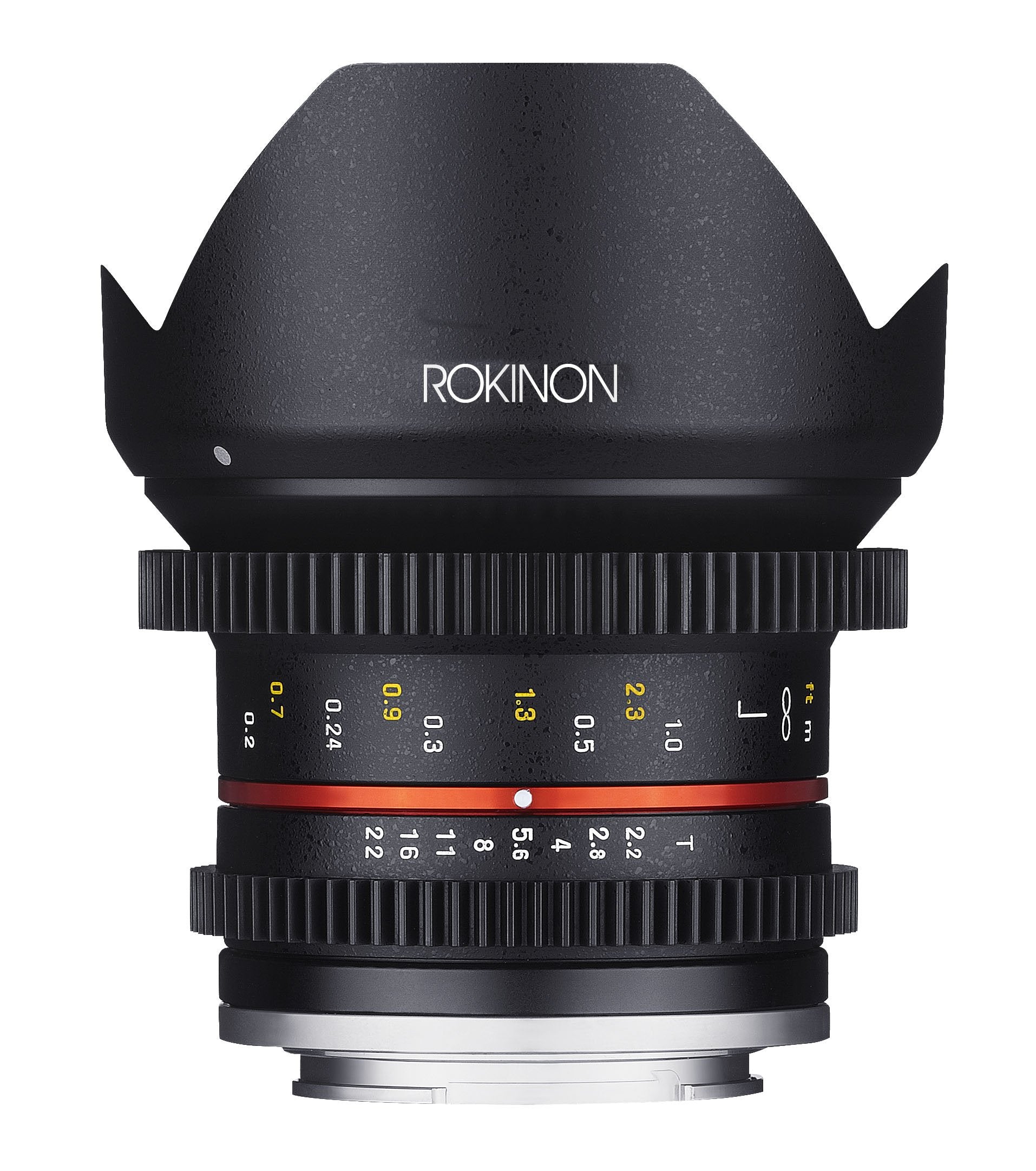 Rokinon Cine CV12M-E 12mm T2.2 Cine Fixed Lens for Sony E-Mount and Other Cameras