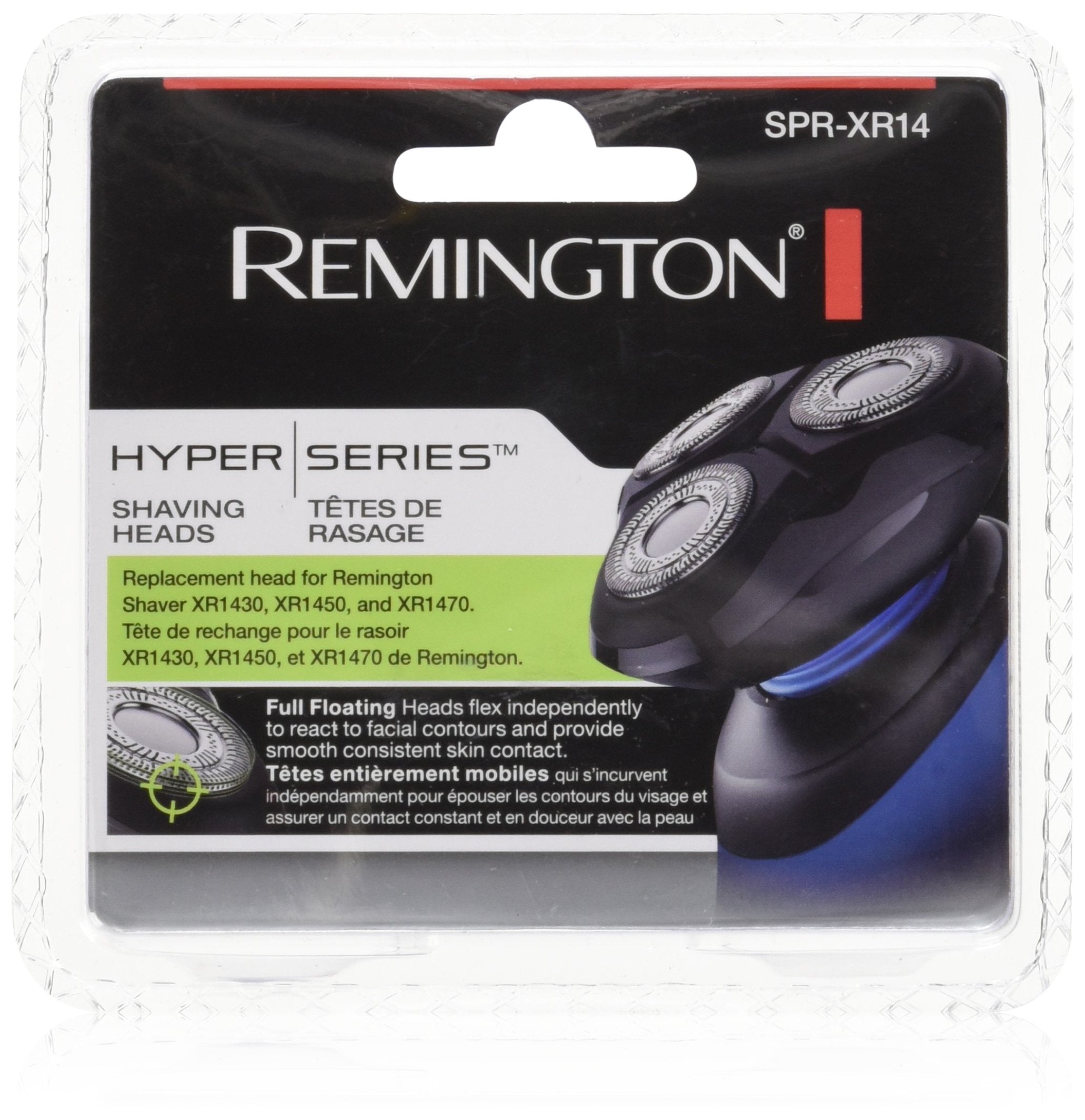 Remington Spr Xr14 Head And Cutter Assembly For Hyperflex Advanced Rotary Shavers