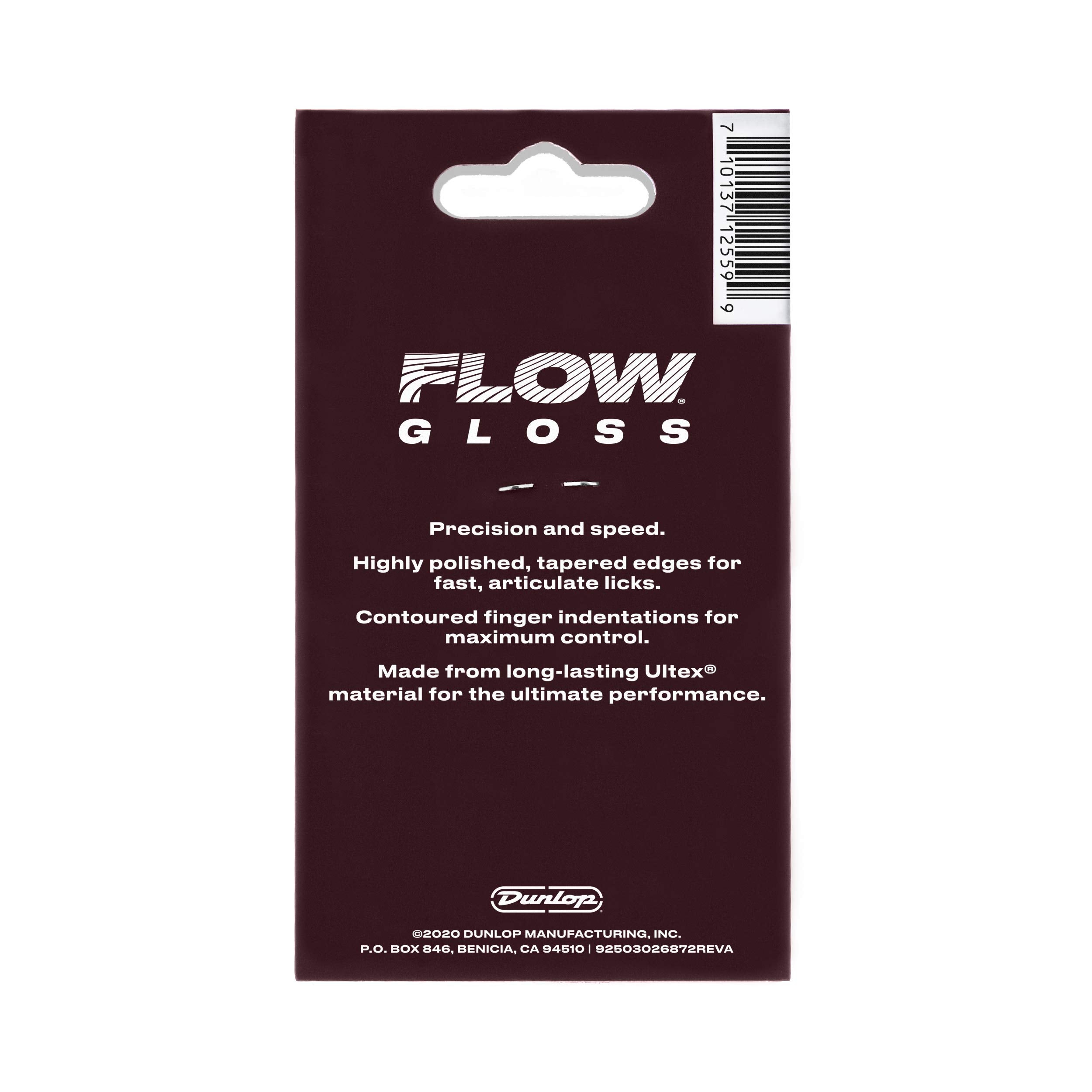 Dunlop Flow Gloss 3.0Mm Guitar Picks 3 Pack