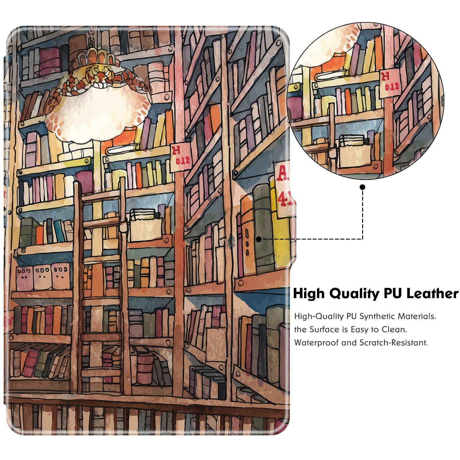 Bozhuorui Slim Case For Kindle Paperwhite 5Th/6Th/7Th Generation Prior To 2018 (2012 2017 Release,Model Ey21 & Dp75Sdi)   Premiu