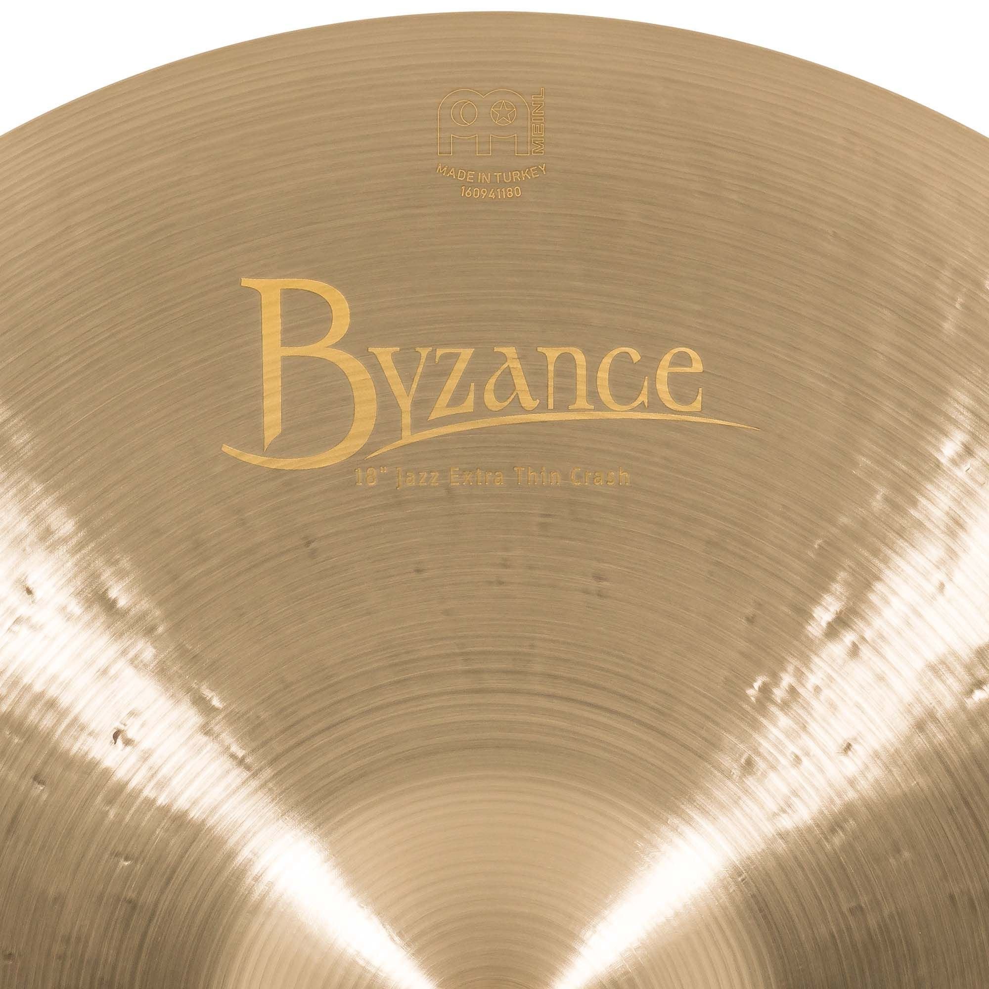 Meinl Cymbals B18Jetc Byzance 18 Inch Jazz Extra Thin Crash Cymbal (Video)